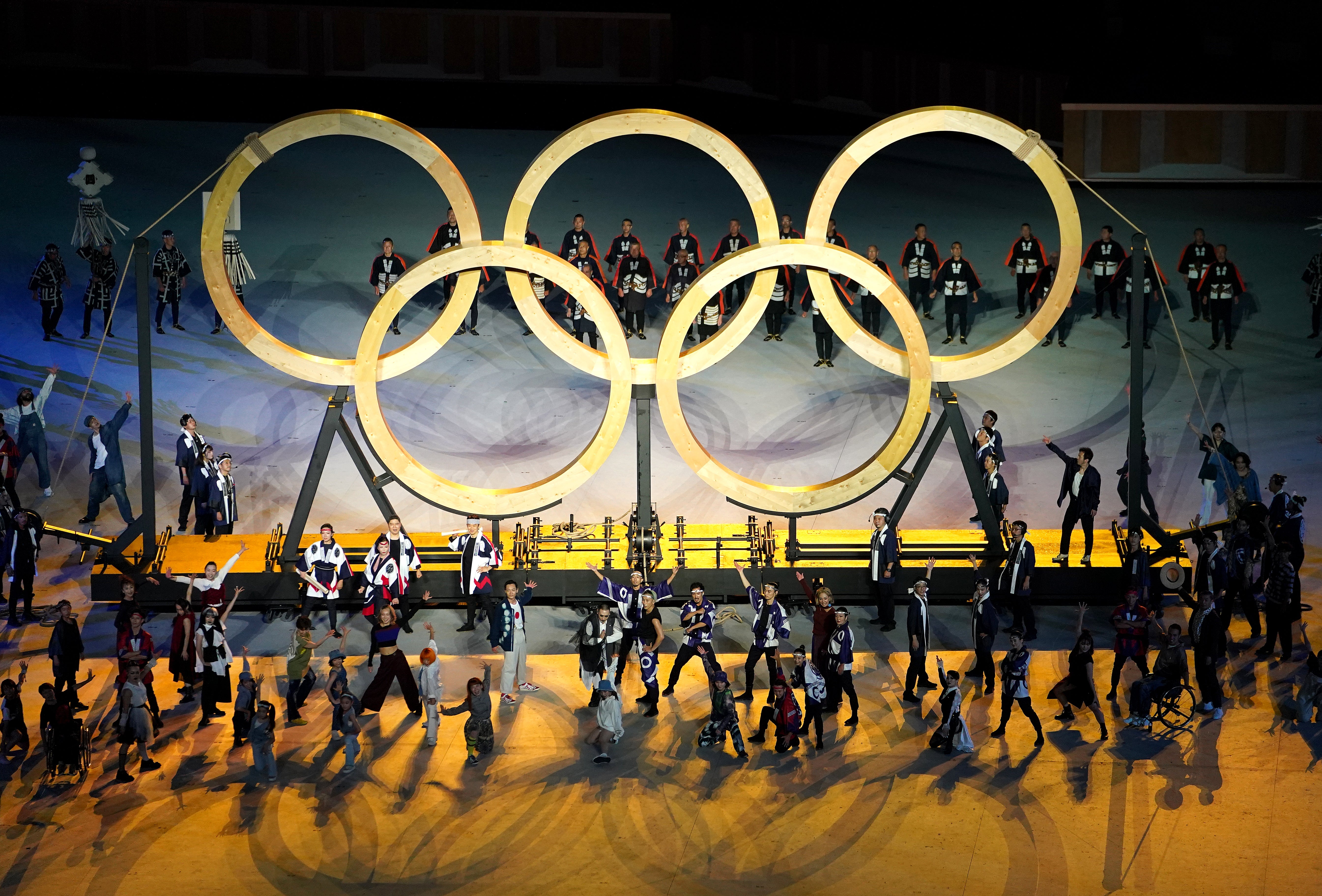 The Tokyo 2020 Olympics have been declared open (Mike Egerton/PA)