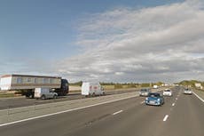 Motorway closed after unexploded World War Two bomb found on new housing estate