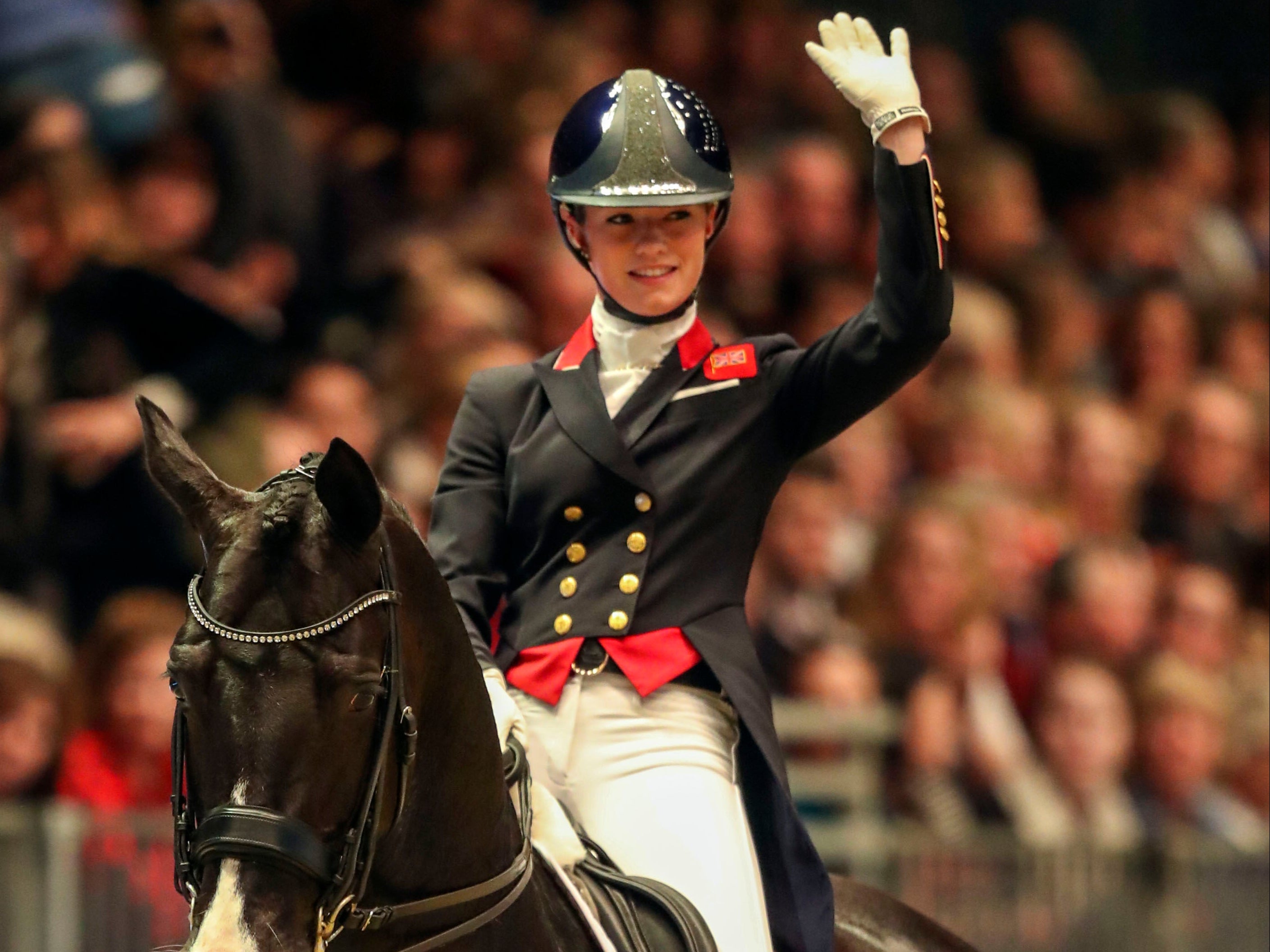 Great Britain dressage rider Charlotte Fry