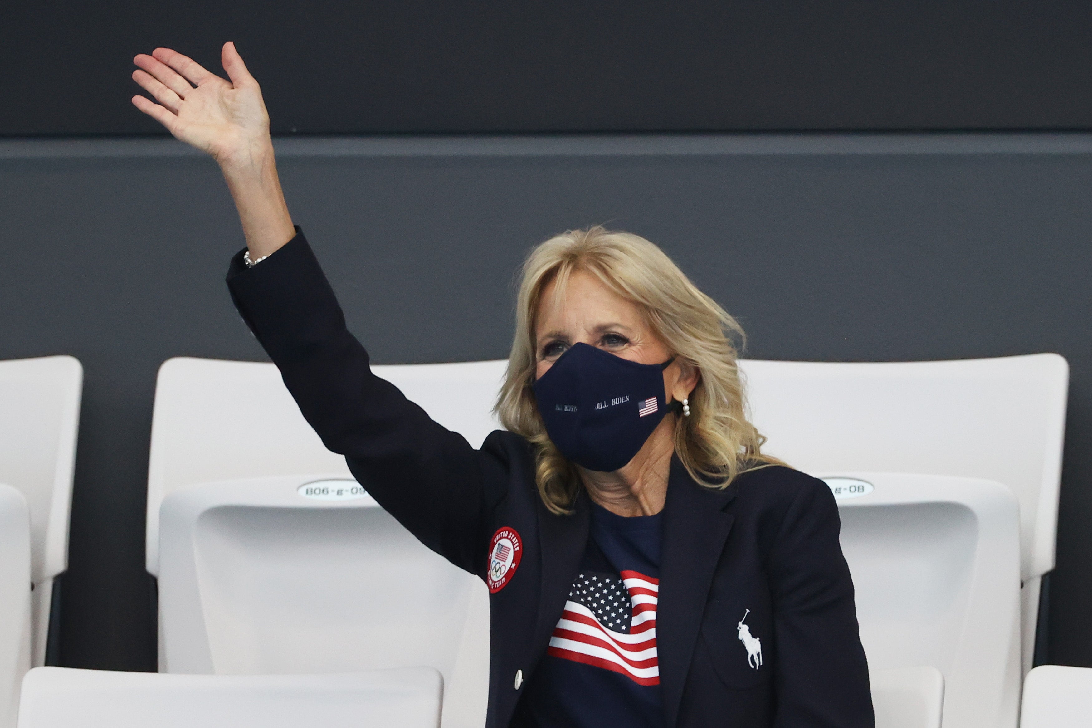 Dr Biden attends Olympic events in Tokyo