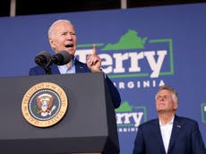 Biden dismisses hecklers at Virginia event: ‘This is not a Trump rally. Let ’em holler’