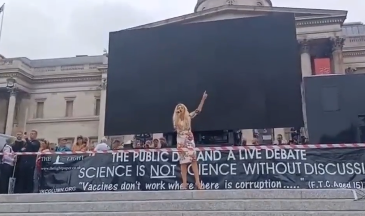 Kate advocates for the use of “natural medicine” to cure diseases.