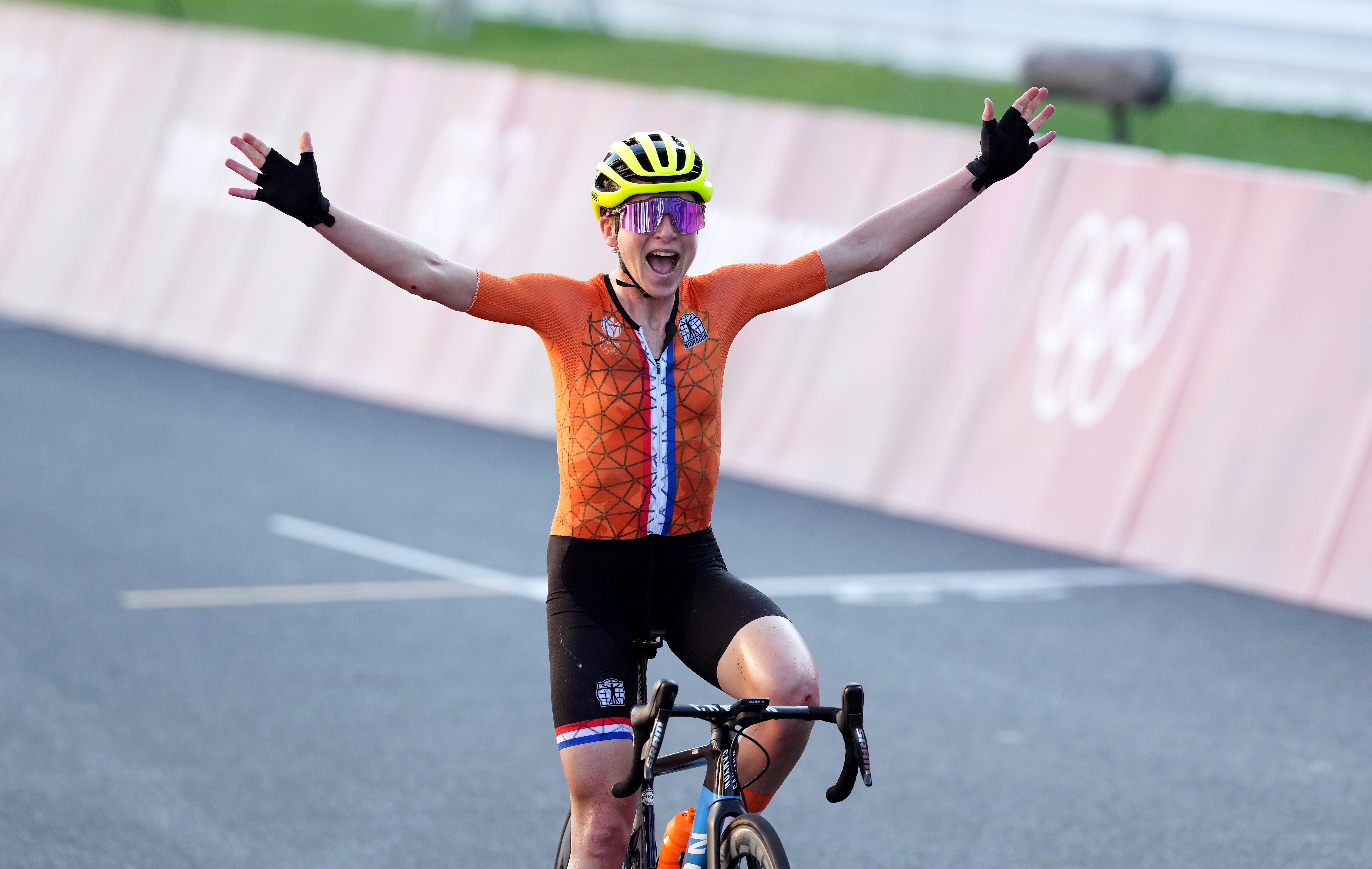 Silver lining: Van Vleuten believes she has won gold... but ‘forgotten’ Kiesenhofer had crossed the finish line more than a minute earlier