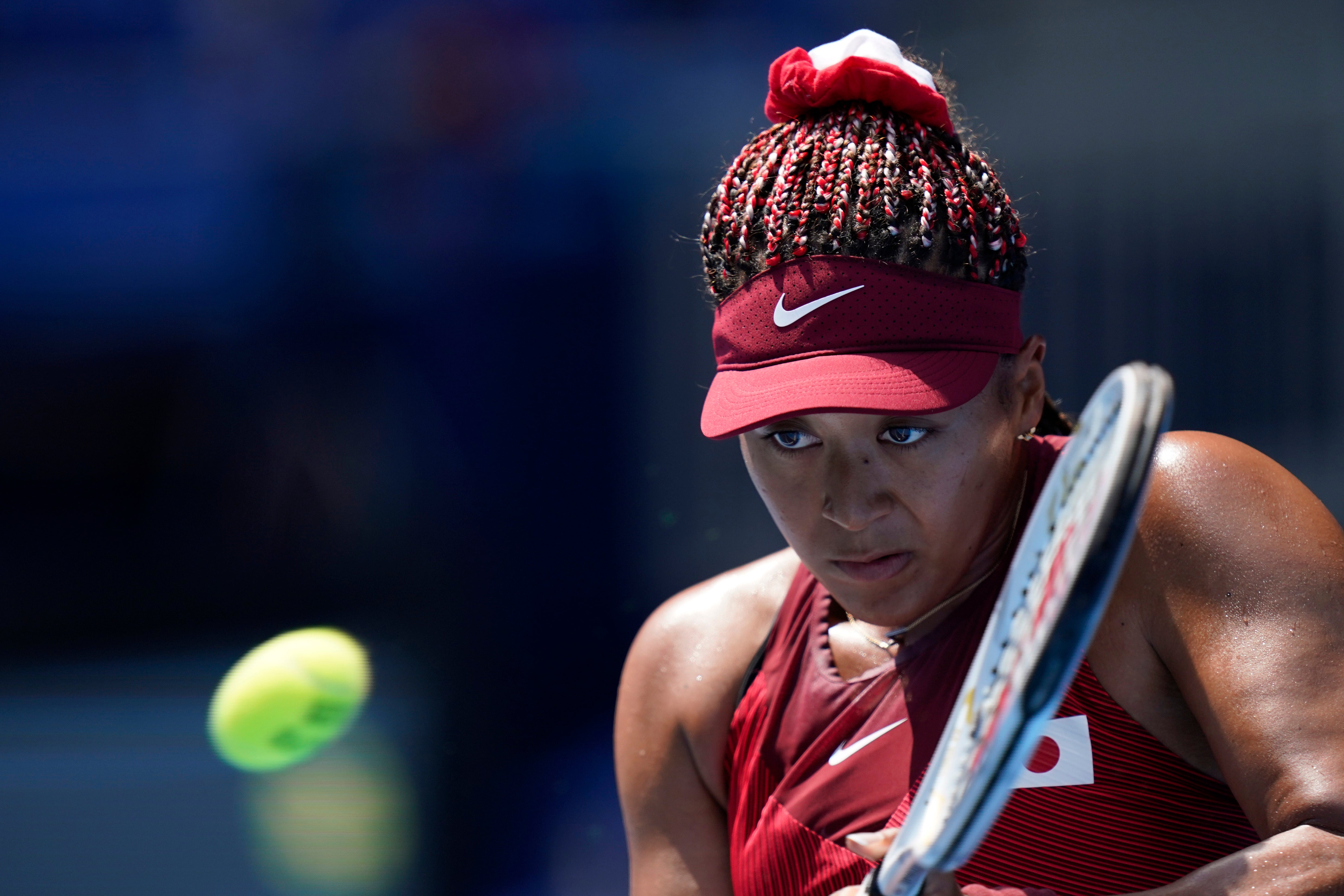 Naomi Osaka has her eyes on the prize (Seth Wenig/AP)