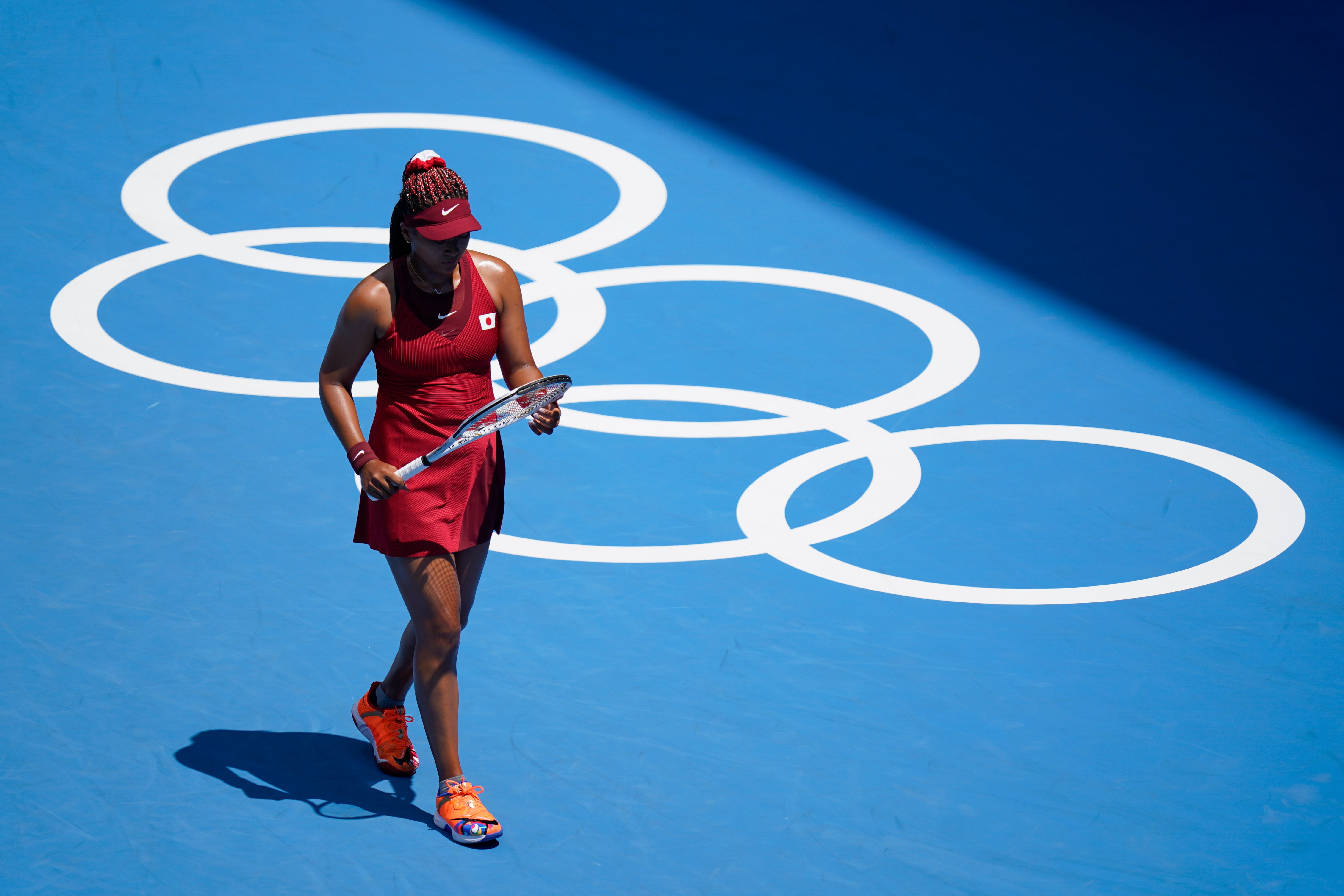 Naomi Osaka is targeting a gold medal (Patrick Semansky/AP)