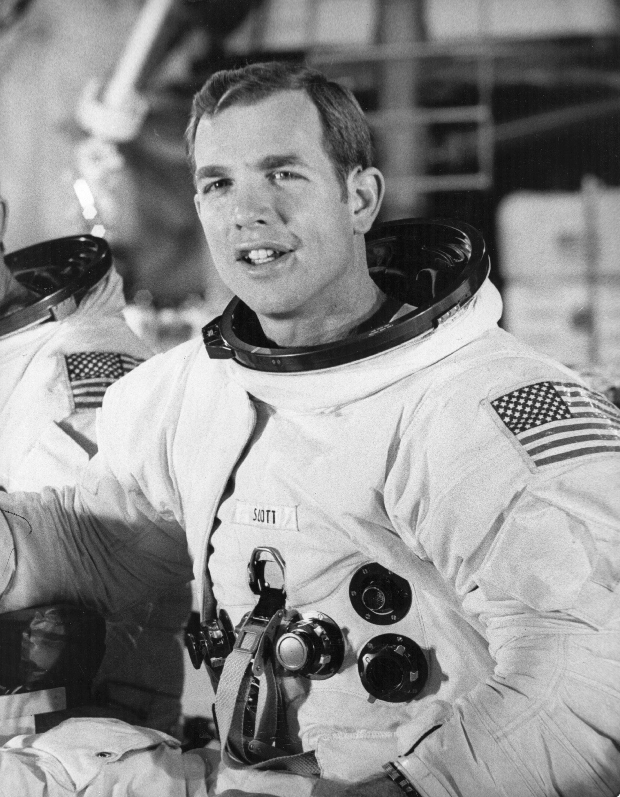 Scott was a US Air Force pilot in Nasa’s Apollo corps before he was selected for Apollo 15 and sent back to school to learn everything from astrophysics to spectrometry