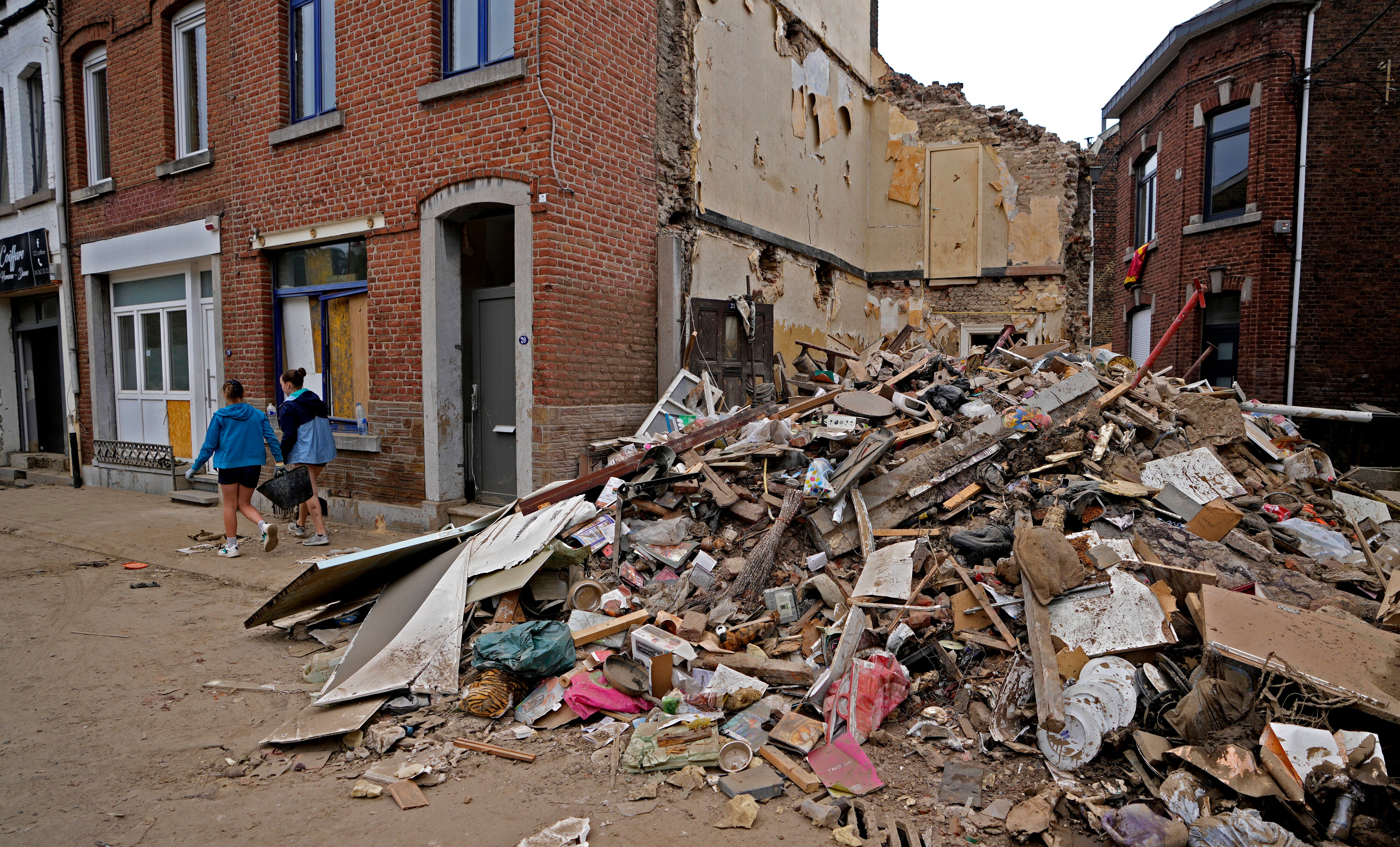 Extreme rainfall behind severe flooding in Vaux-sous-Chevremont, Belgium in July was made more likely by the climate crisis, scientists say