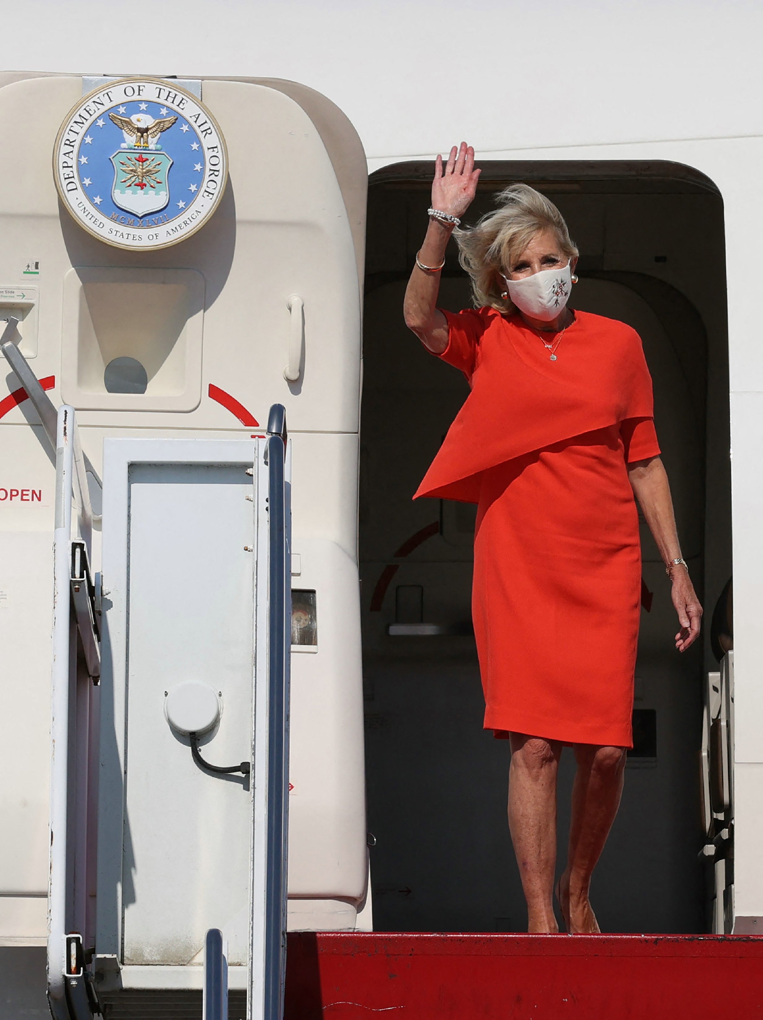 Jill Biden arrives in Tokyo