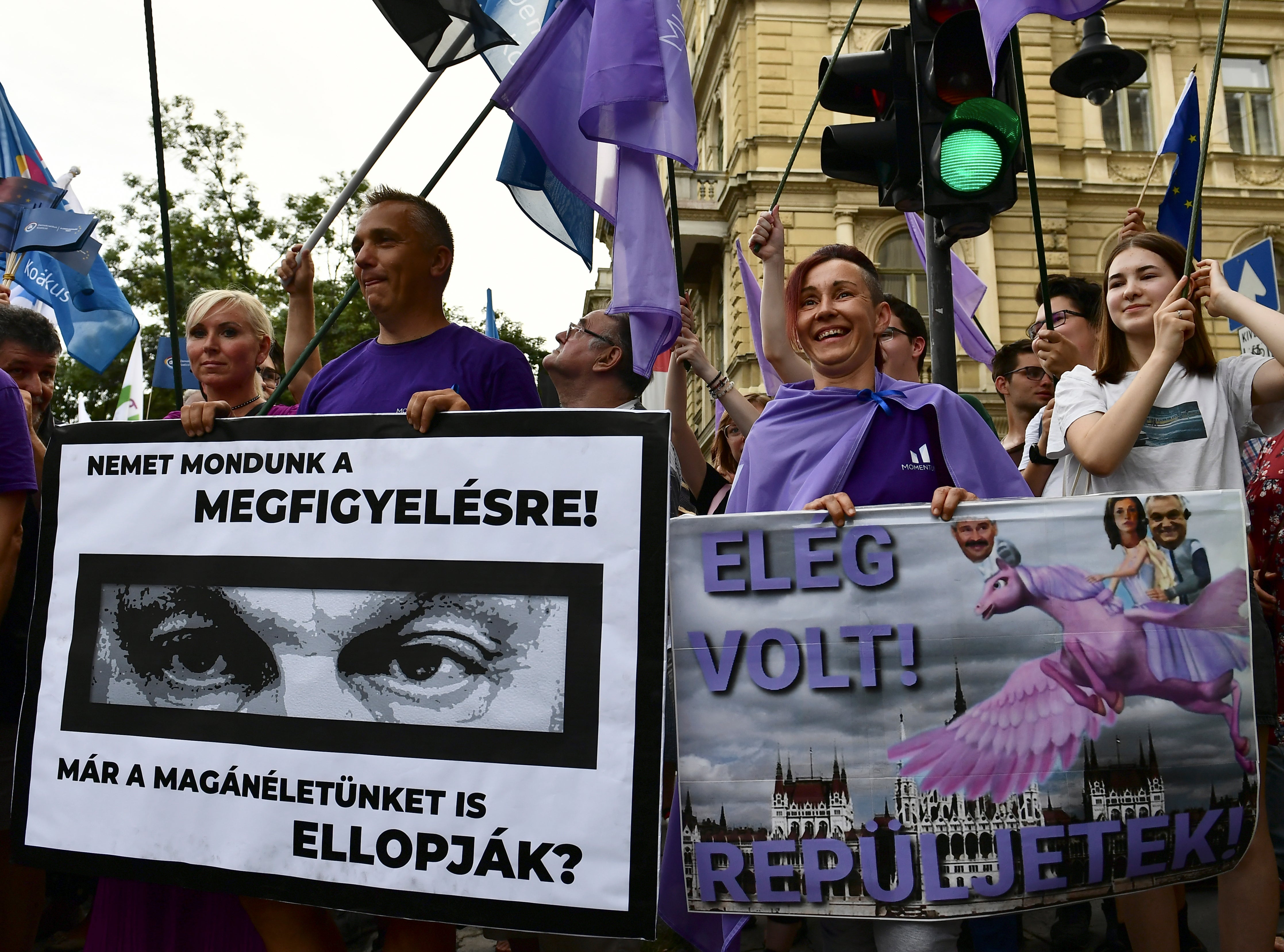 Hungary Protest