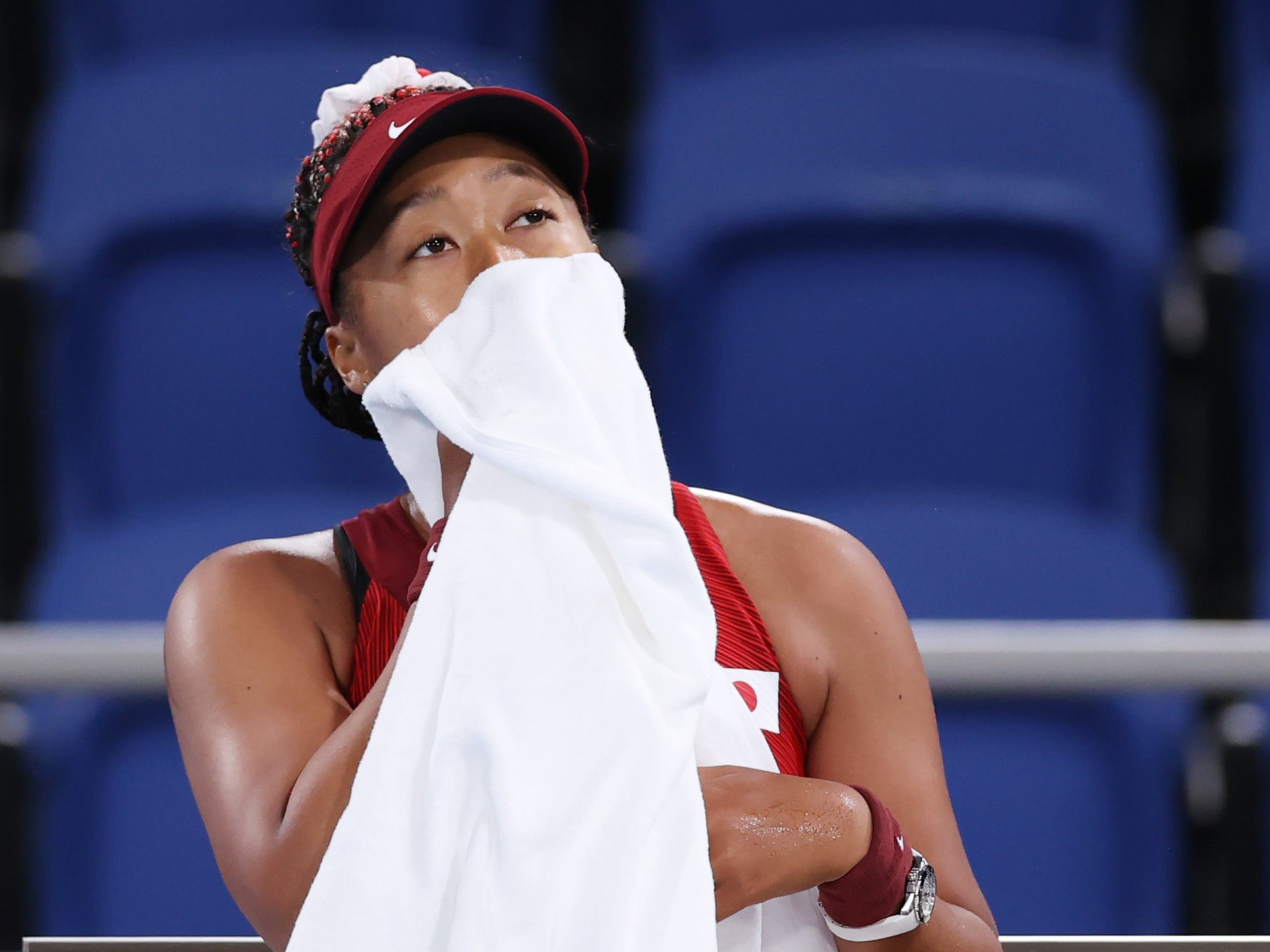 Naomi Osaka suffered a shock third-round loss