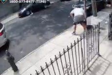 New York mugger thwarted in attack as his pants fall down