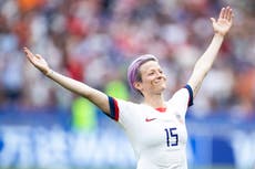 Pilates and murder podcasts: Megan Rapinoe reveals her daily routine