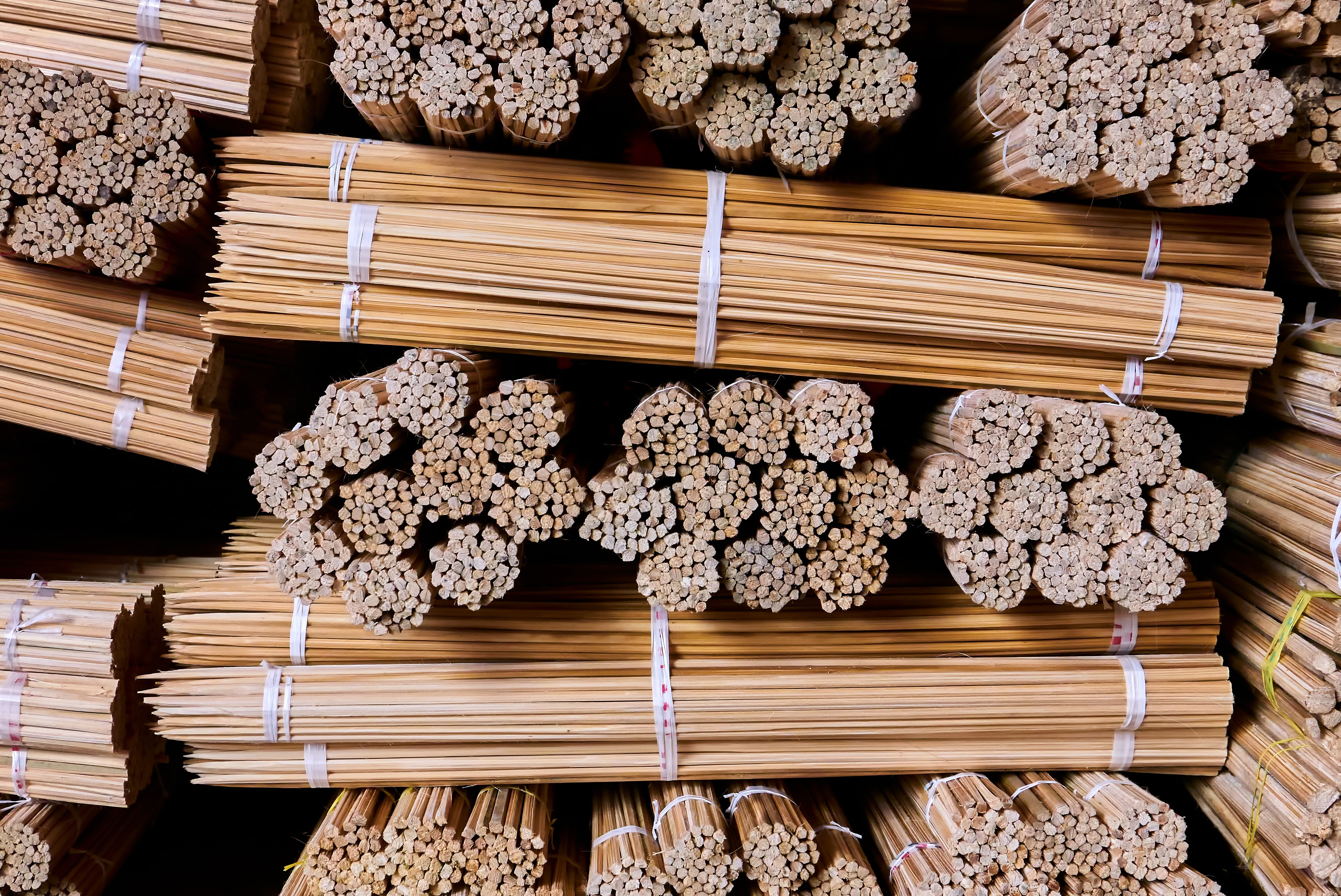 Bamboo skewers are cheap, eco-friendly and won’t burn your lips – as long as you soak them first