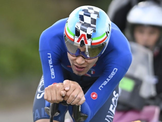 Ganna is the reigning world time trial champion