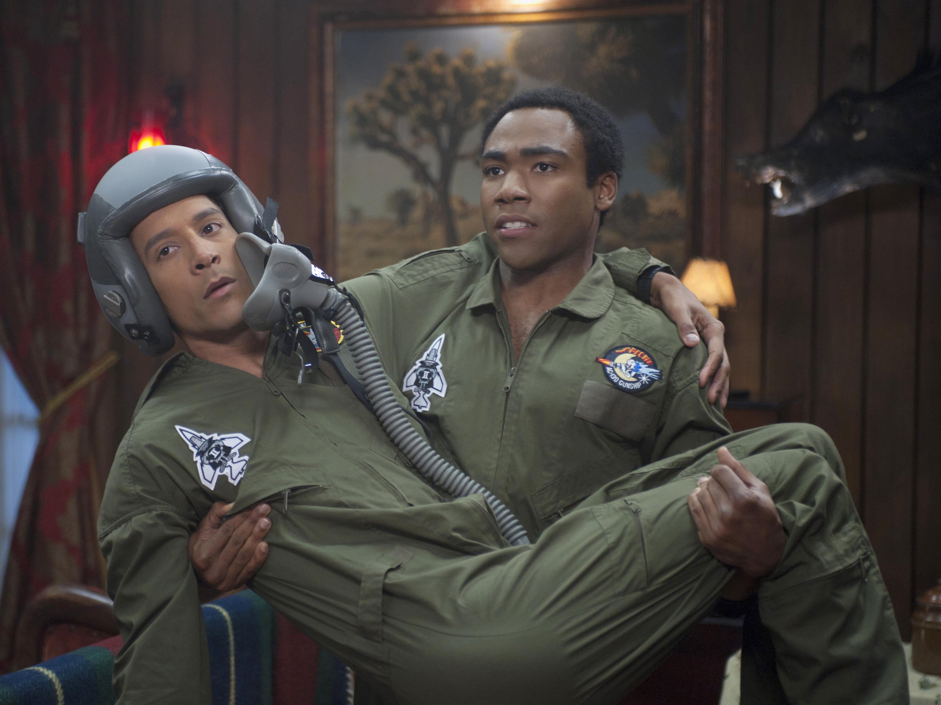 Danny Pudi and Donald Glover in ‘Community'