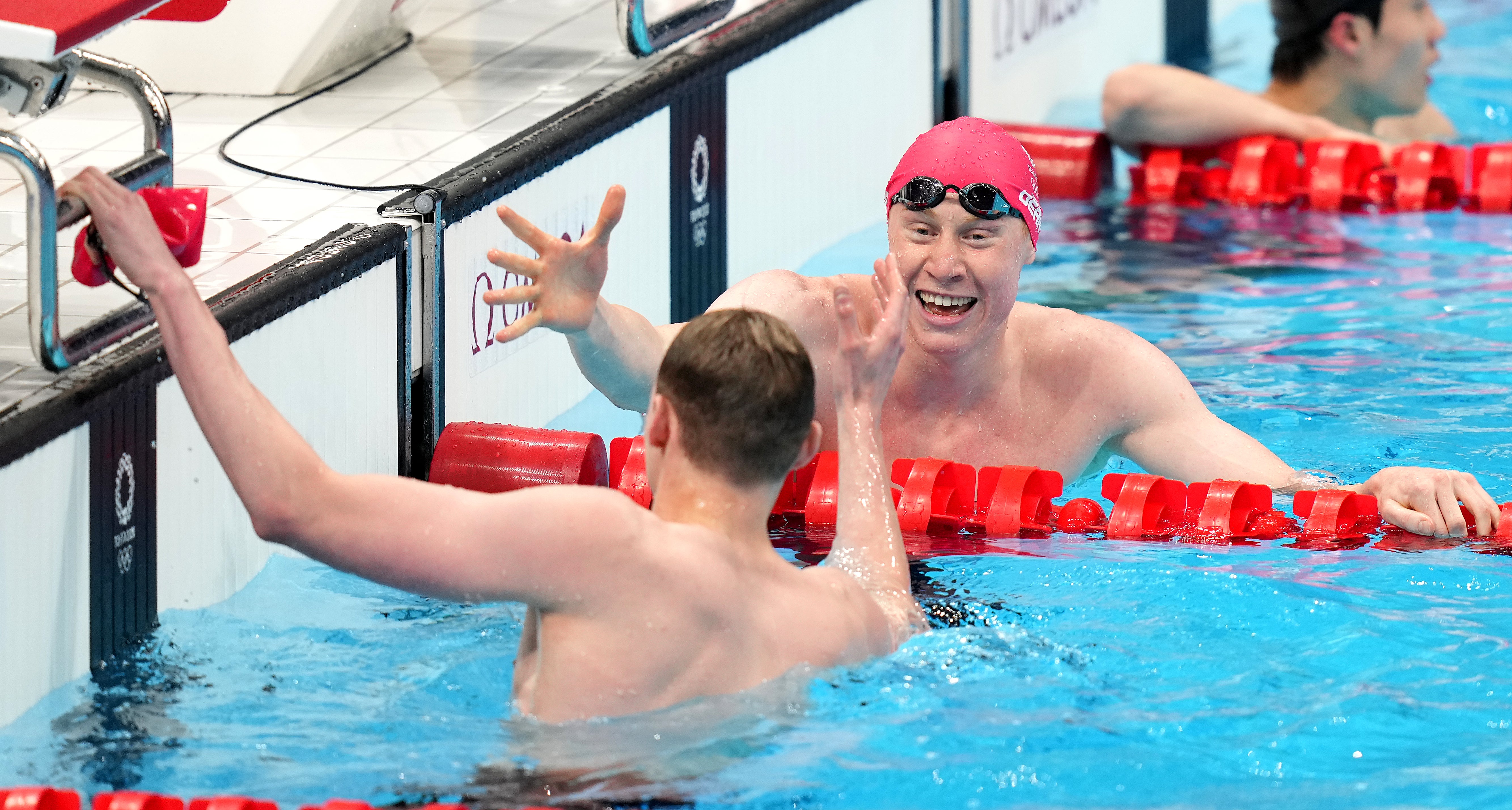 Tom Dean won two medals for Great Britain in the pool (Joe Giddens/PA)