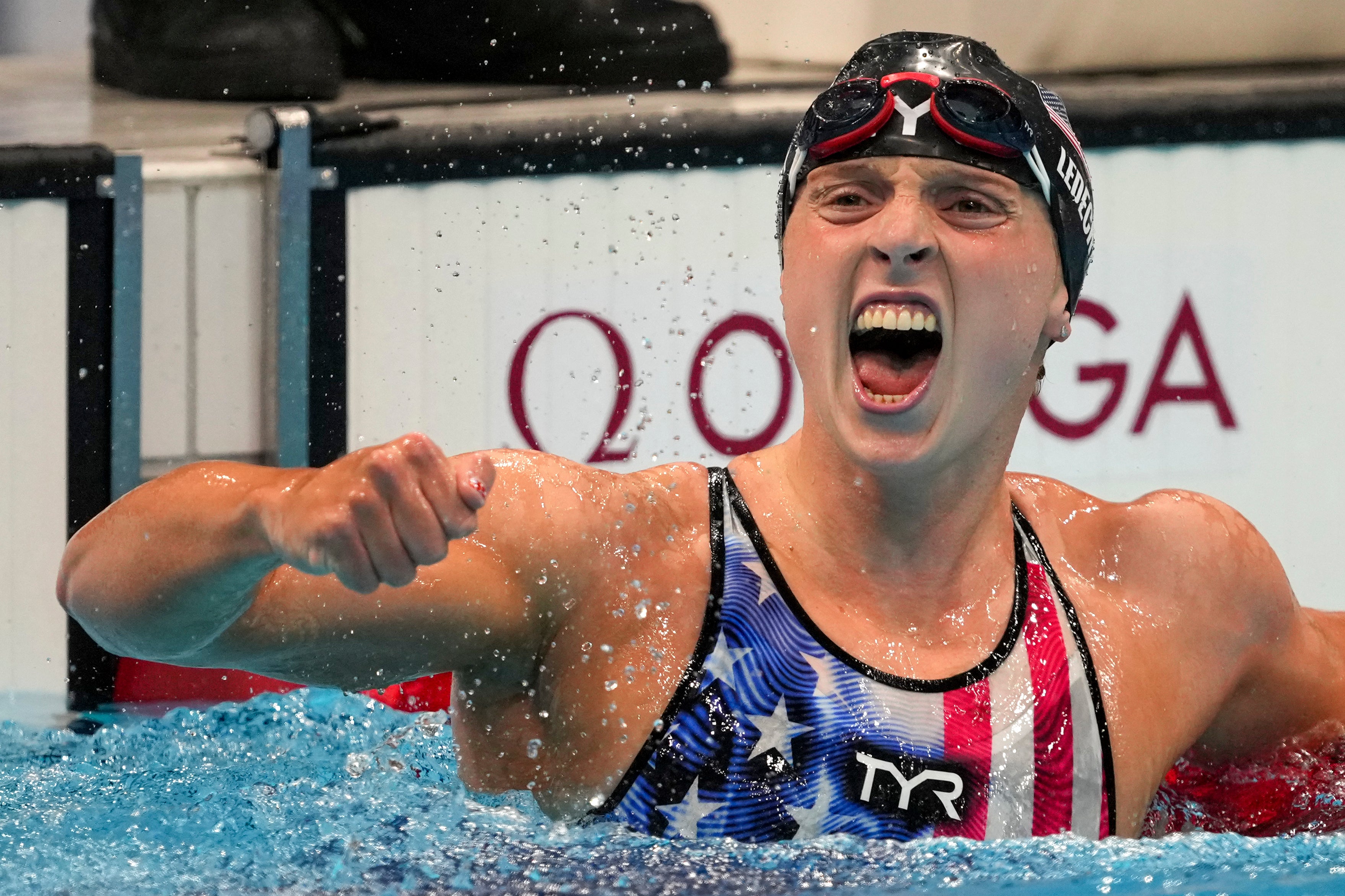 APTOPIX Tokyo Olympics Swimming