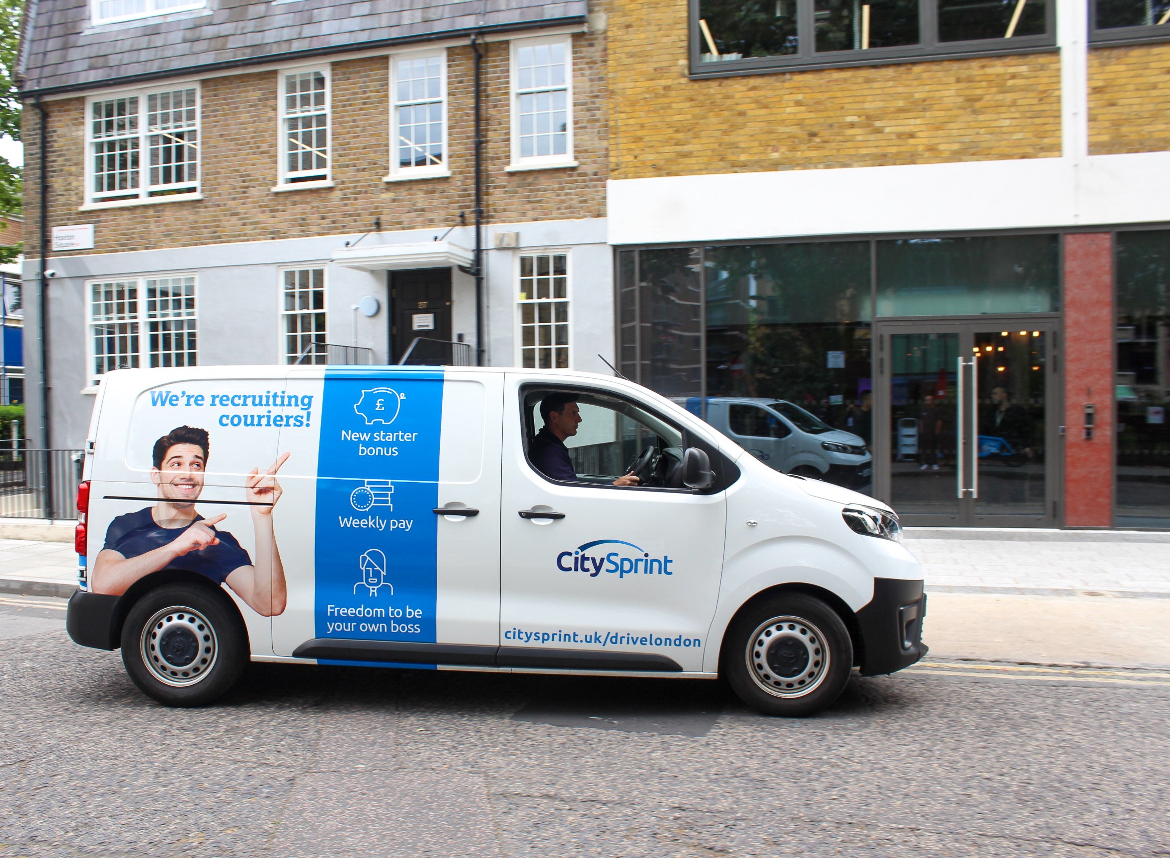 CitySprint is to recruit an extra 600 couriers across the UK (CitySprint/PA)