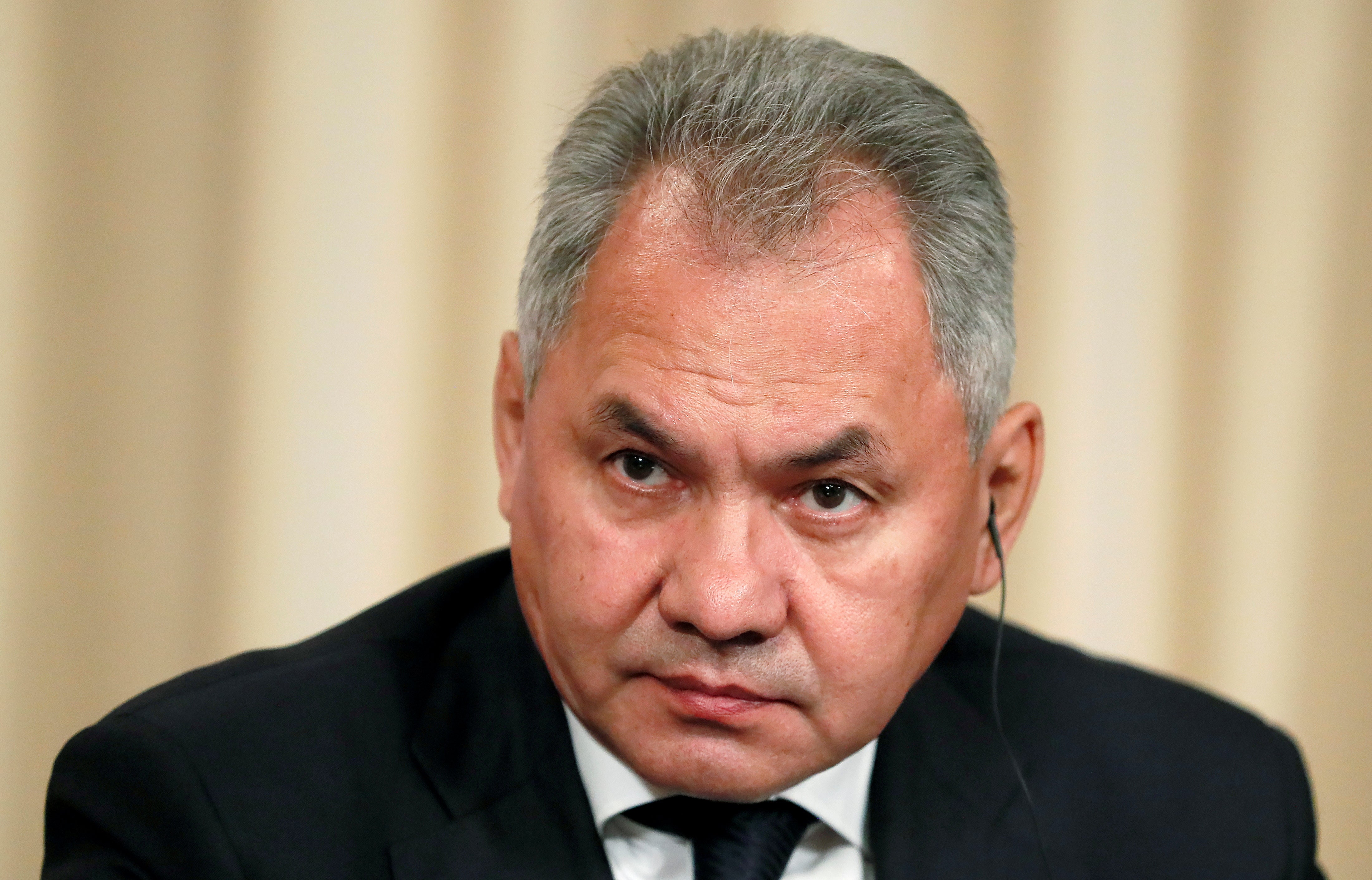 Russian Defence Minister Sergei Shoigu