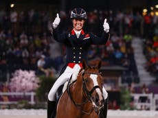 Tokyo Olympics LIVE: Charlotte Dujardin wins bronze in dressage as Japan claim gymnastics gold