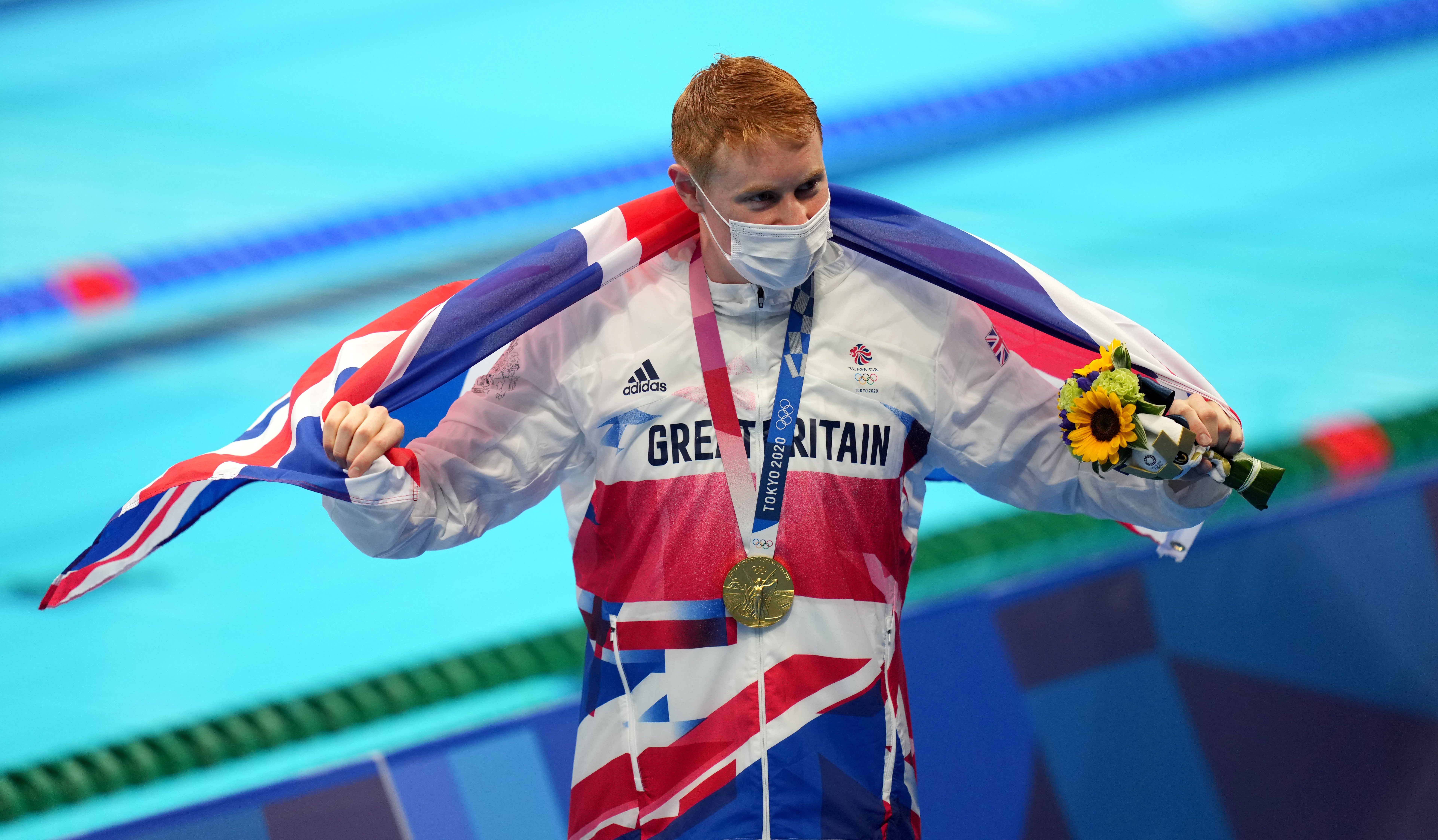 Tom Dean is a double Olympic champion (Joe Giddens/PA)