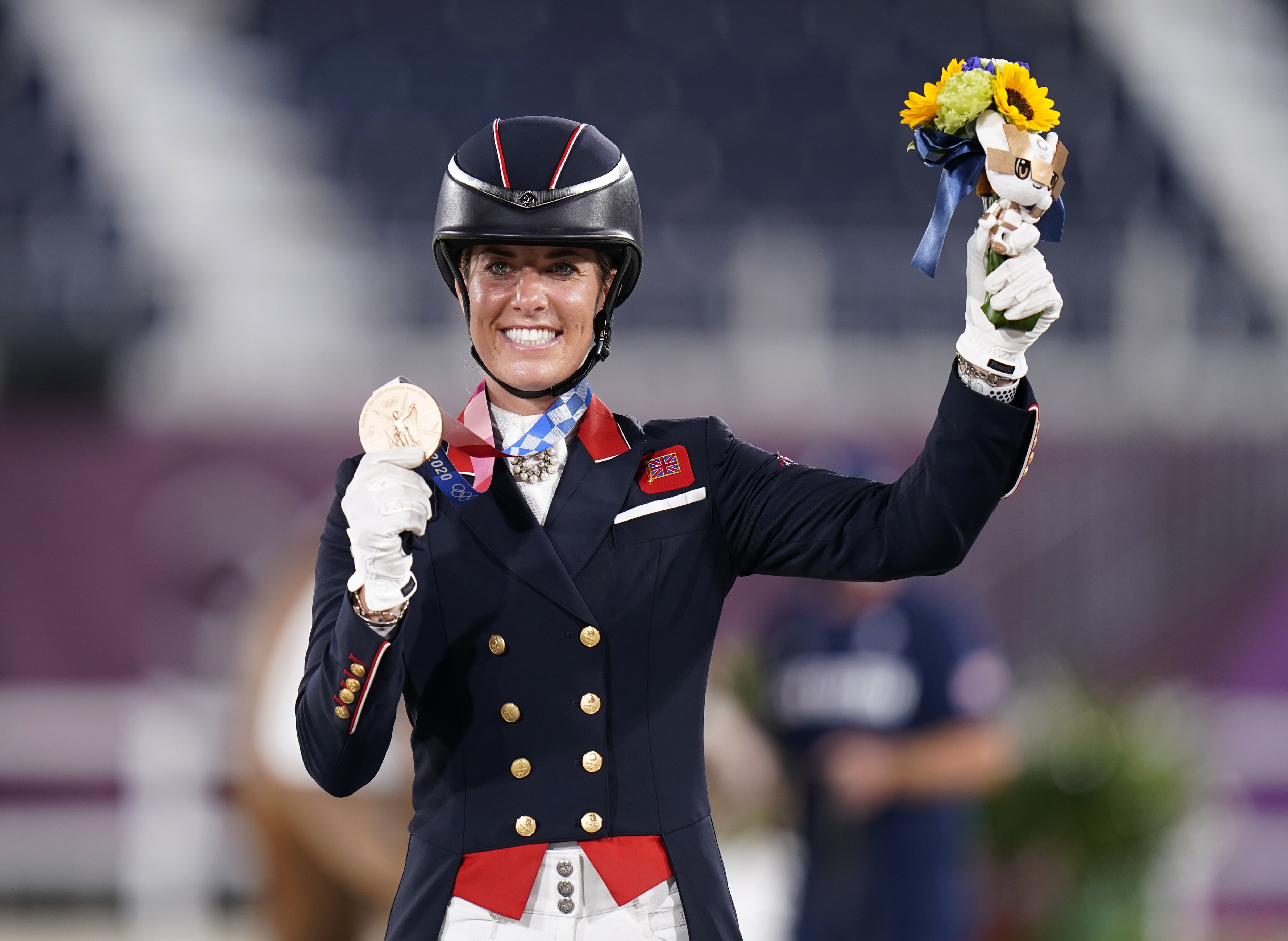 British Olympic medal record-breaker Charlotte Dujardin (Danny Lawson/PA)