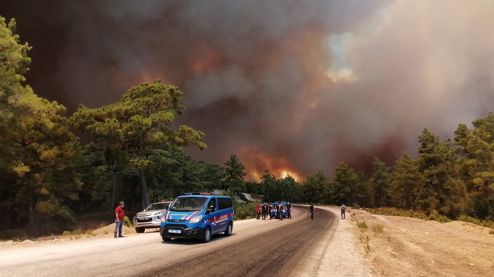 Turkey Wildfire