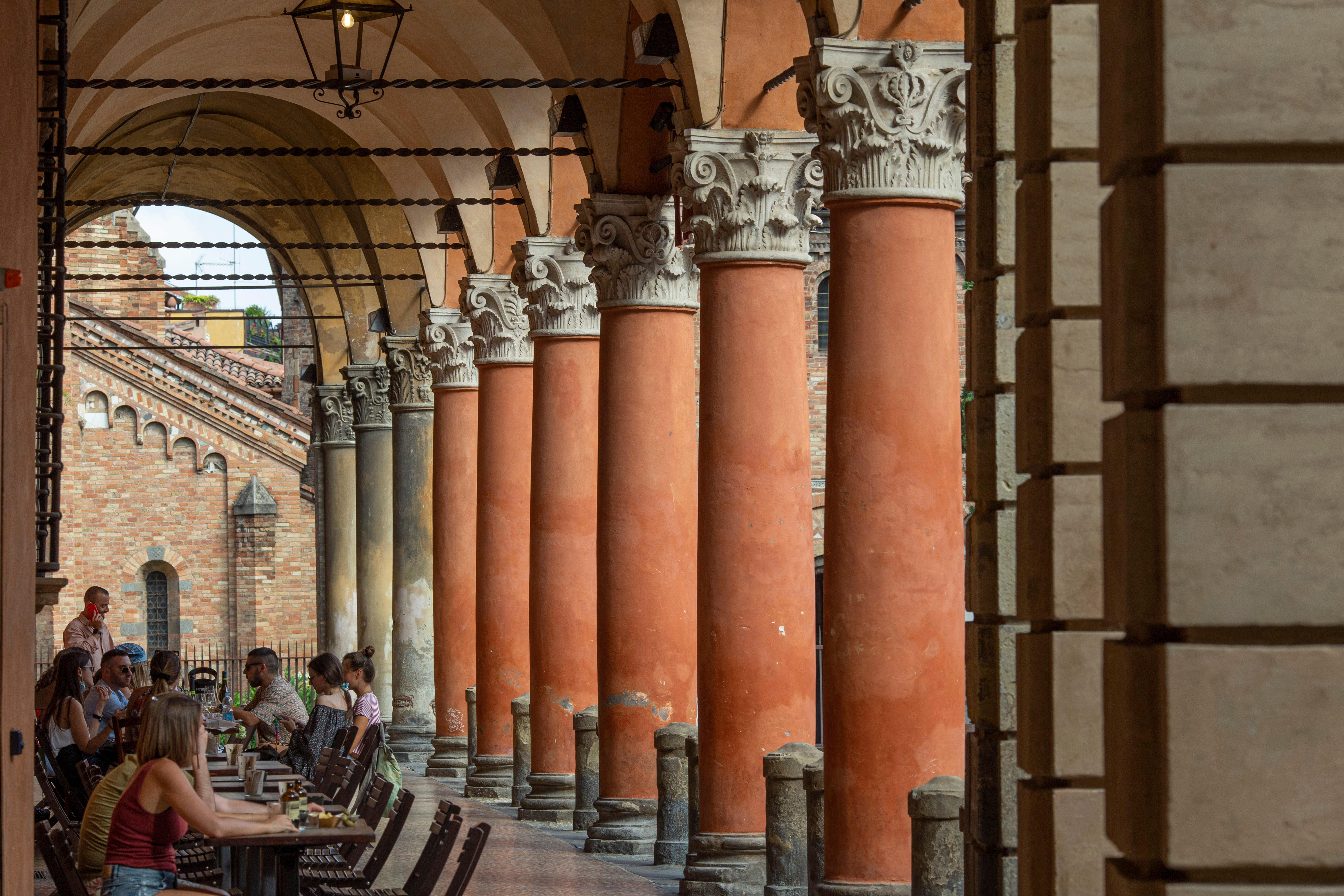 Italy Bologna Porticoes