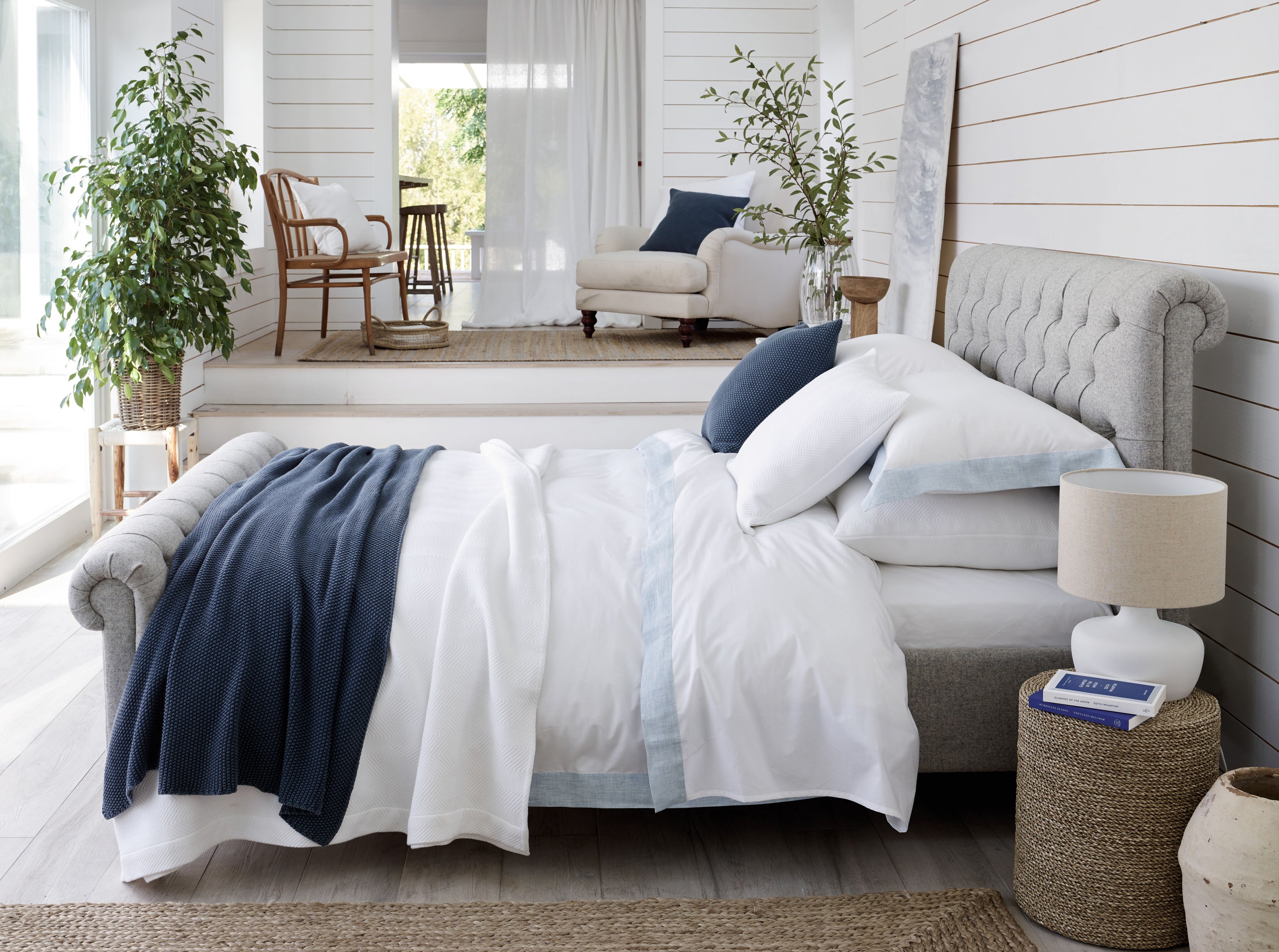 Summer bedroom style (The White Company/PA)