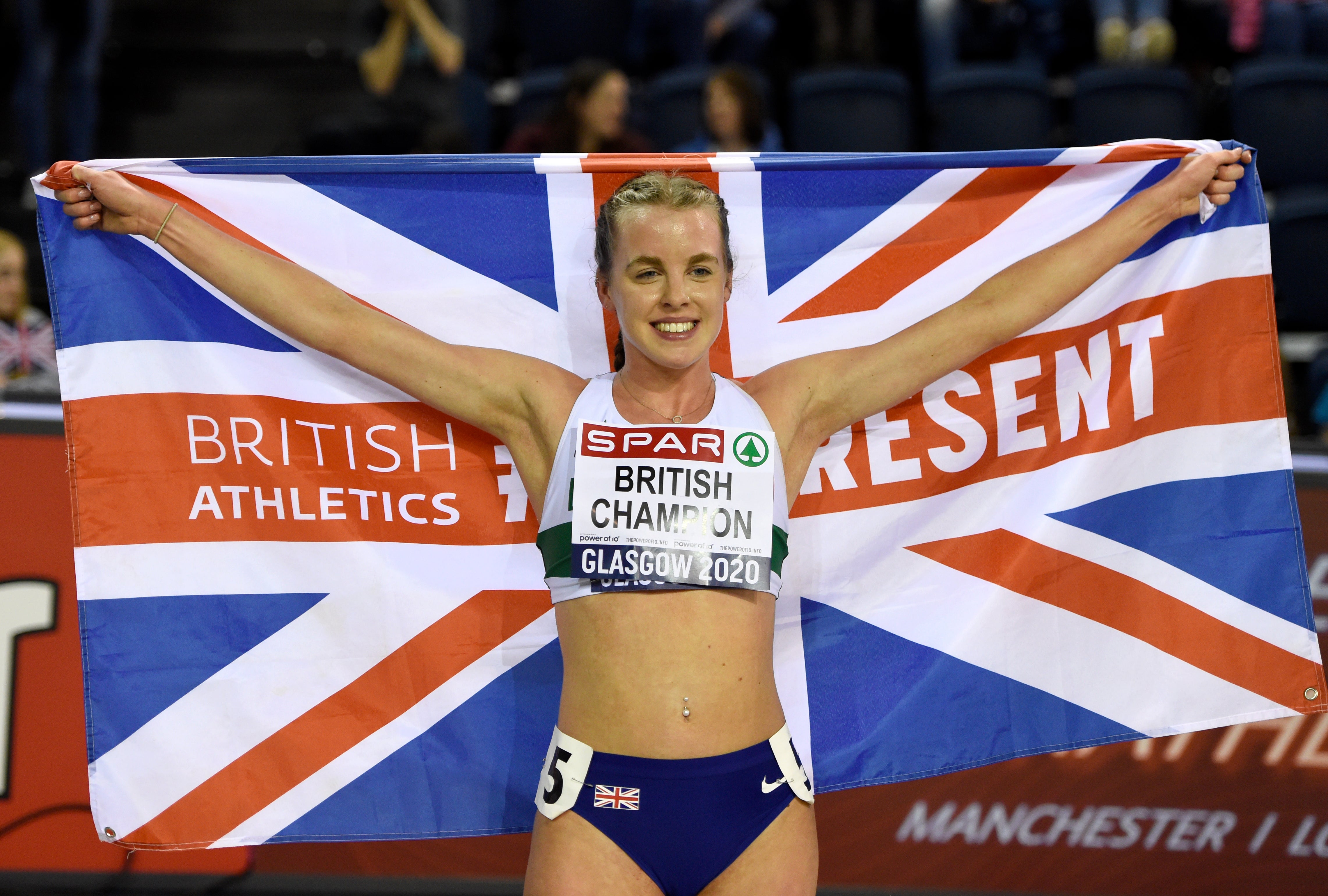 Hodgkinson won the British 800m indoor title in 2020 (Ian Rutherford/PA)