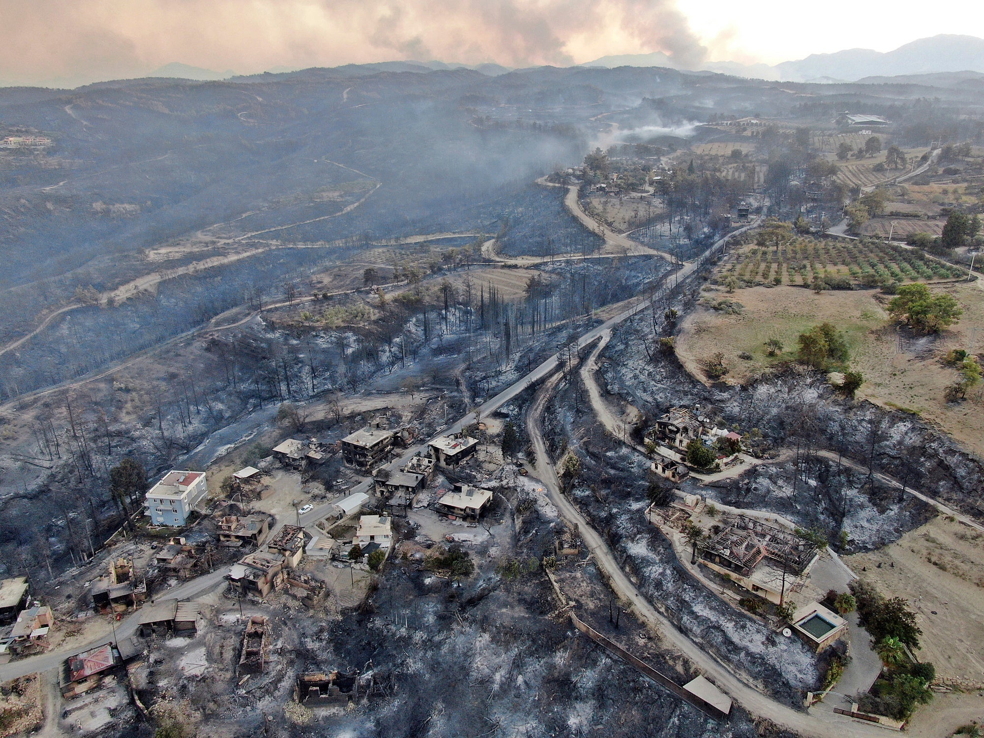 Turkey Wildfire