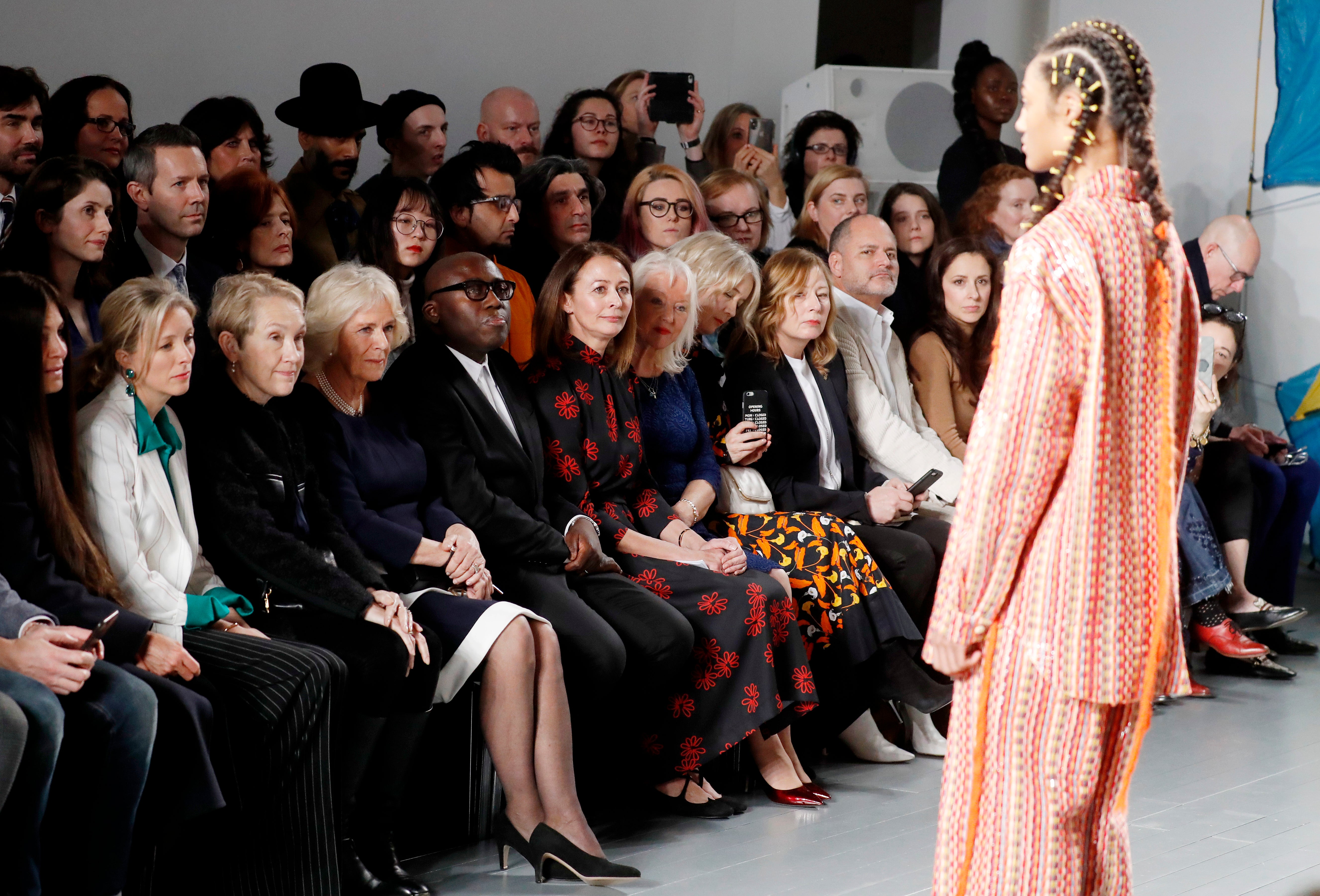 Rush at London Fashion Week in 2019