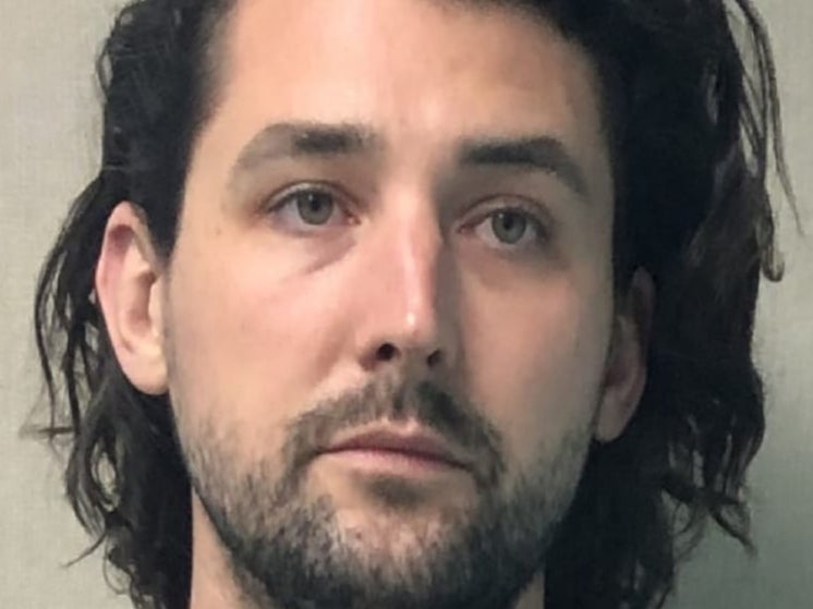 Caleb Ganzer, 35, has been arrested and charged in connection to three incidents across 2021