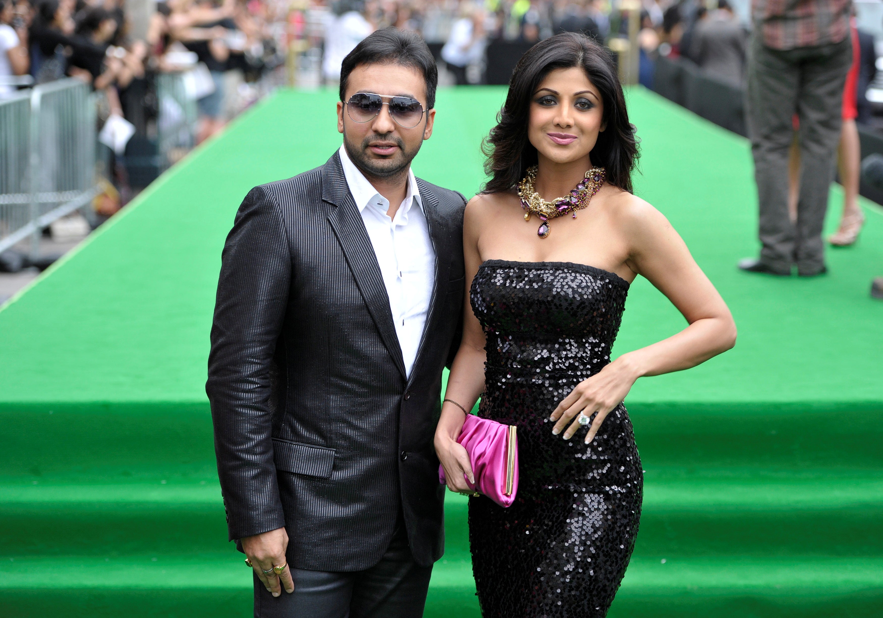 Bollywood actress Shilpa Shetty and husband Raj Kundra