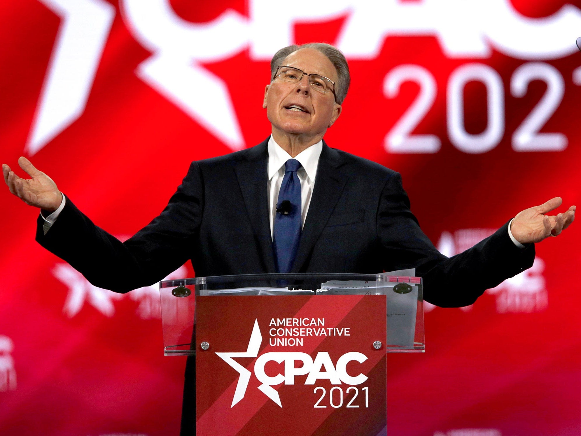 Wayne LaPierre, executive Vice President of the National Rifle Association