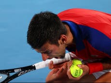 Tokyo Olympics 2020: Novak Djokovic beaten by Alexander Zverev in men’s tennis semi-final