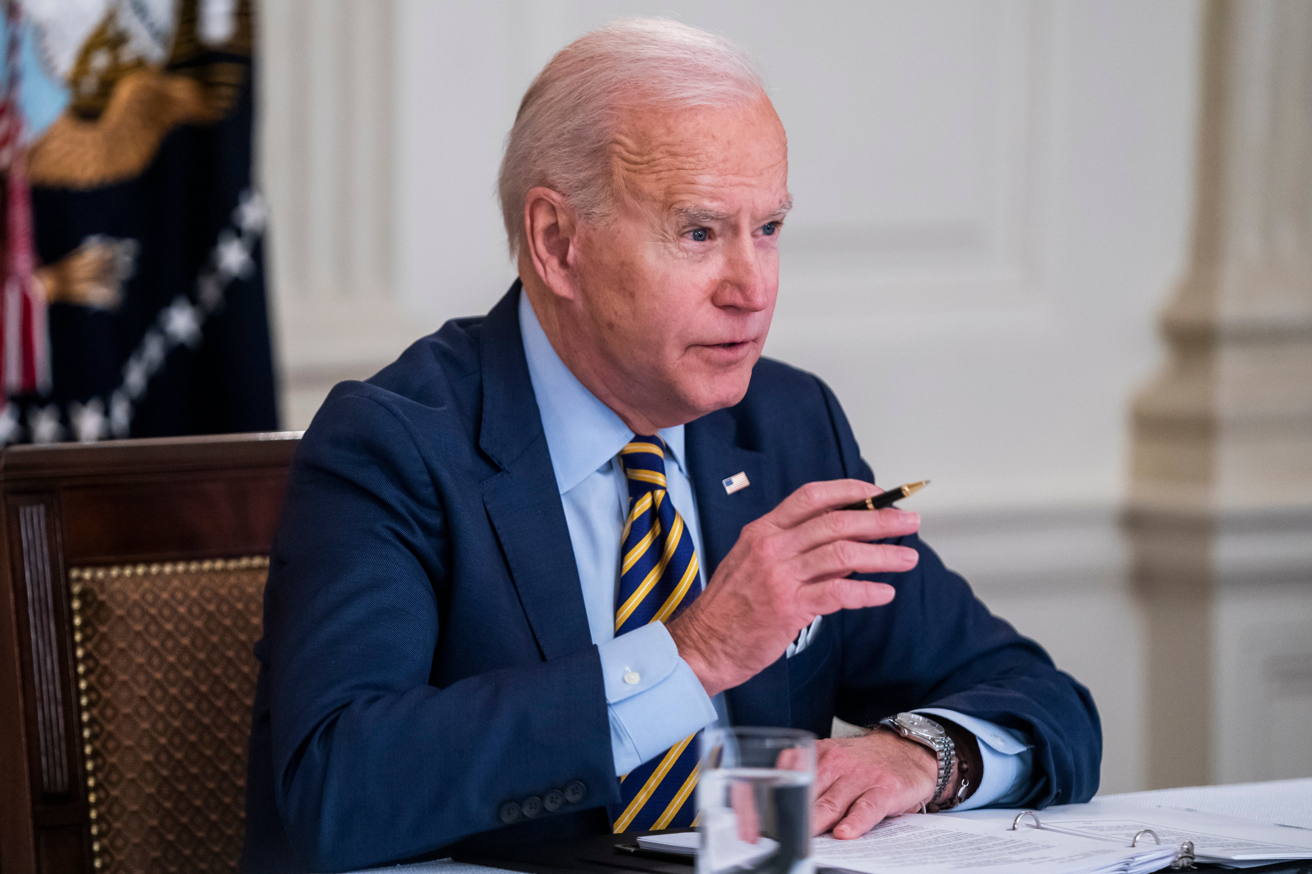 Biden, Harris, Blinken meet with members of the Quad from the White House