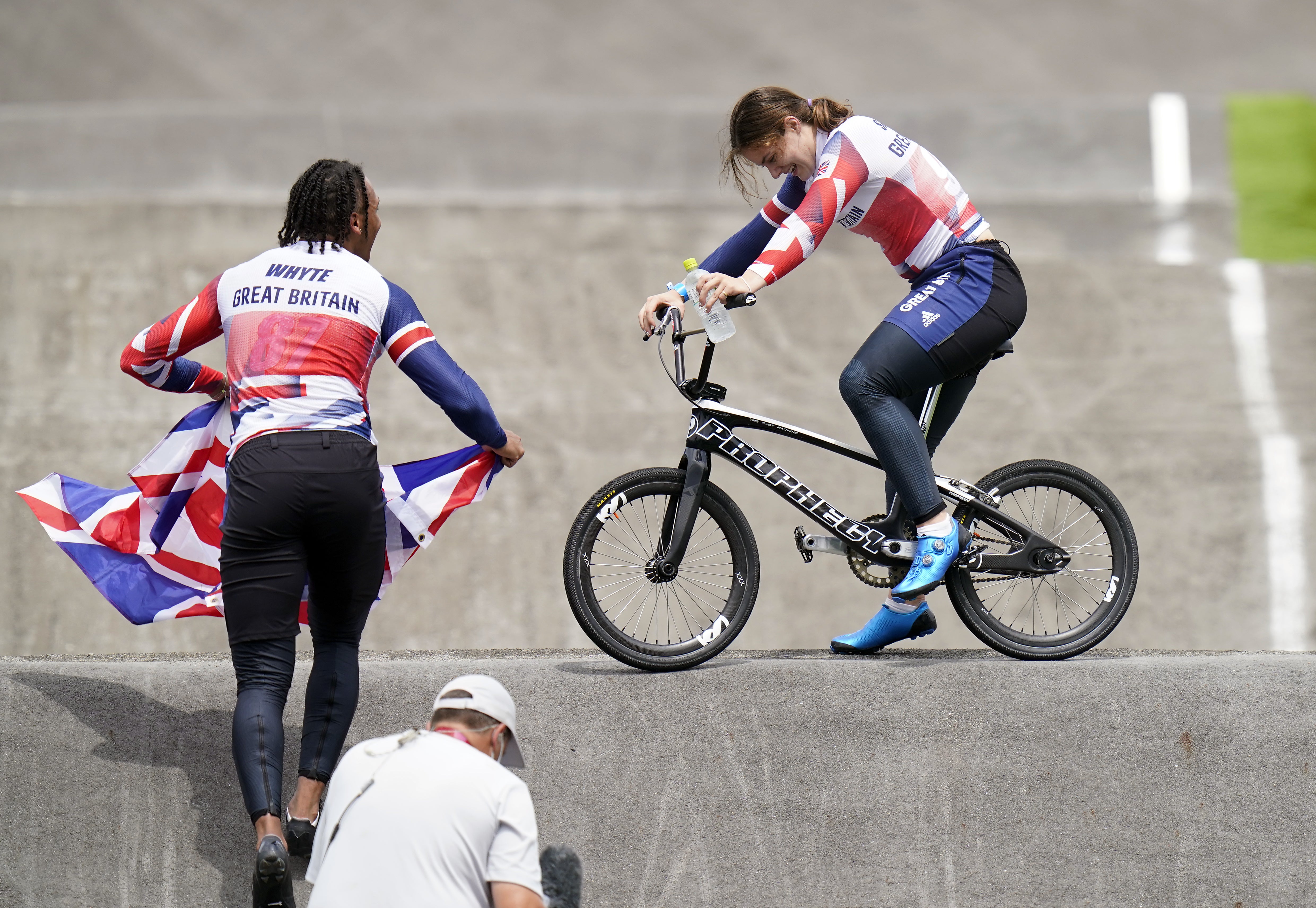 Beth Shriever and Kye Whyte both won medals in Tokyo (Danny Lawson/PA)