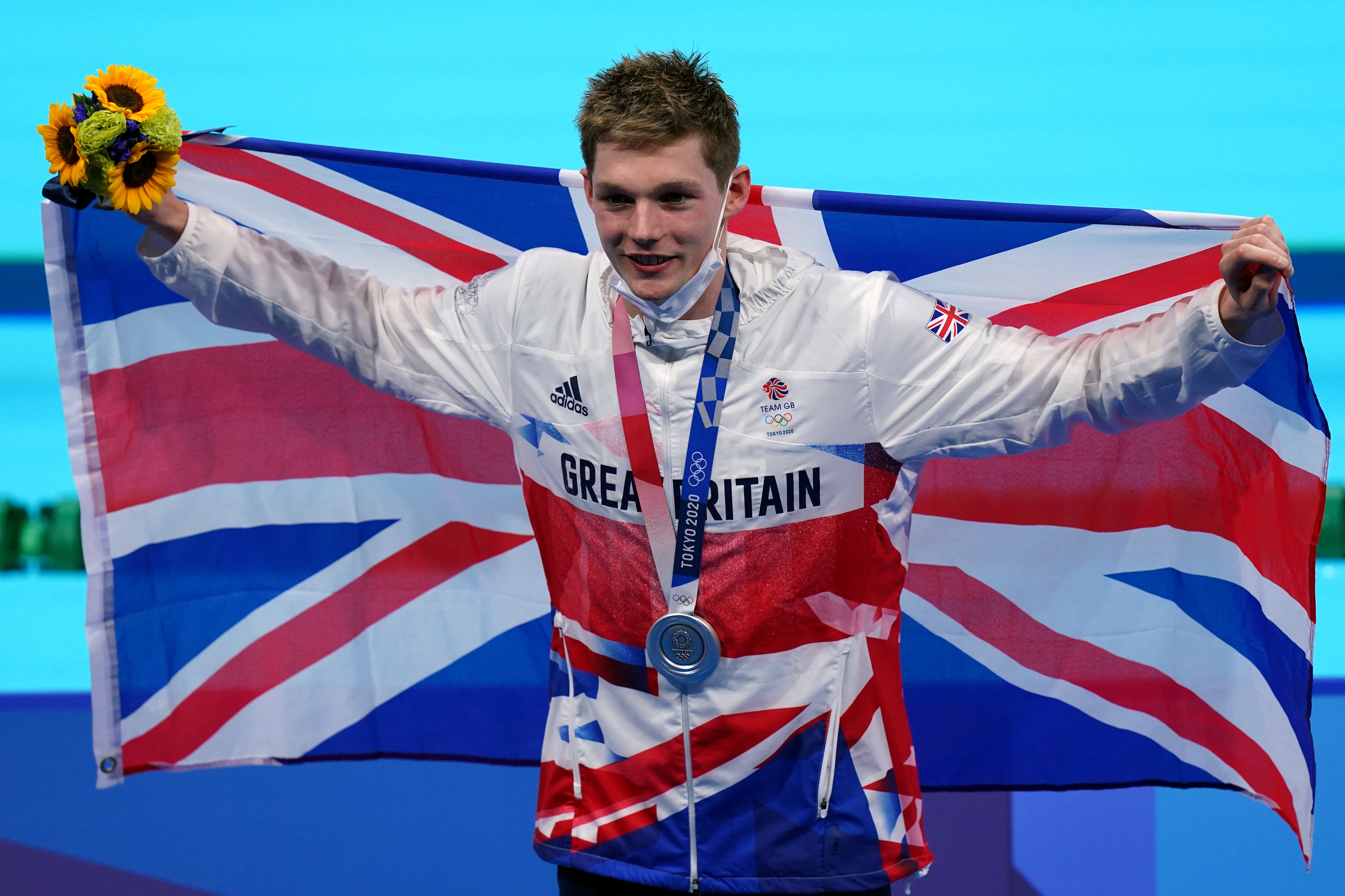 Scott took silver in the 200m medley (Adam Davy/PA)