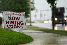 Job openings climb again to 10.9m as US companies struggle to fill vacancies