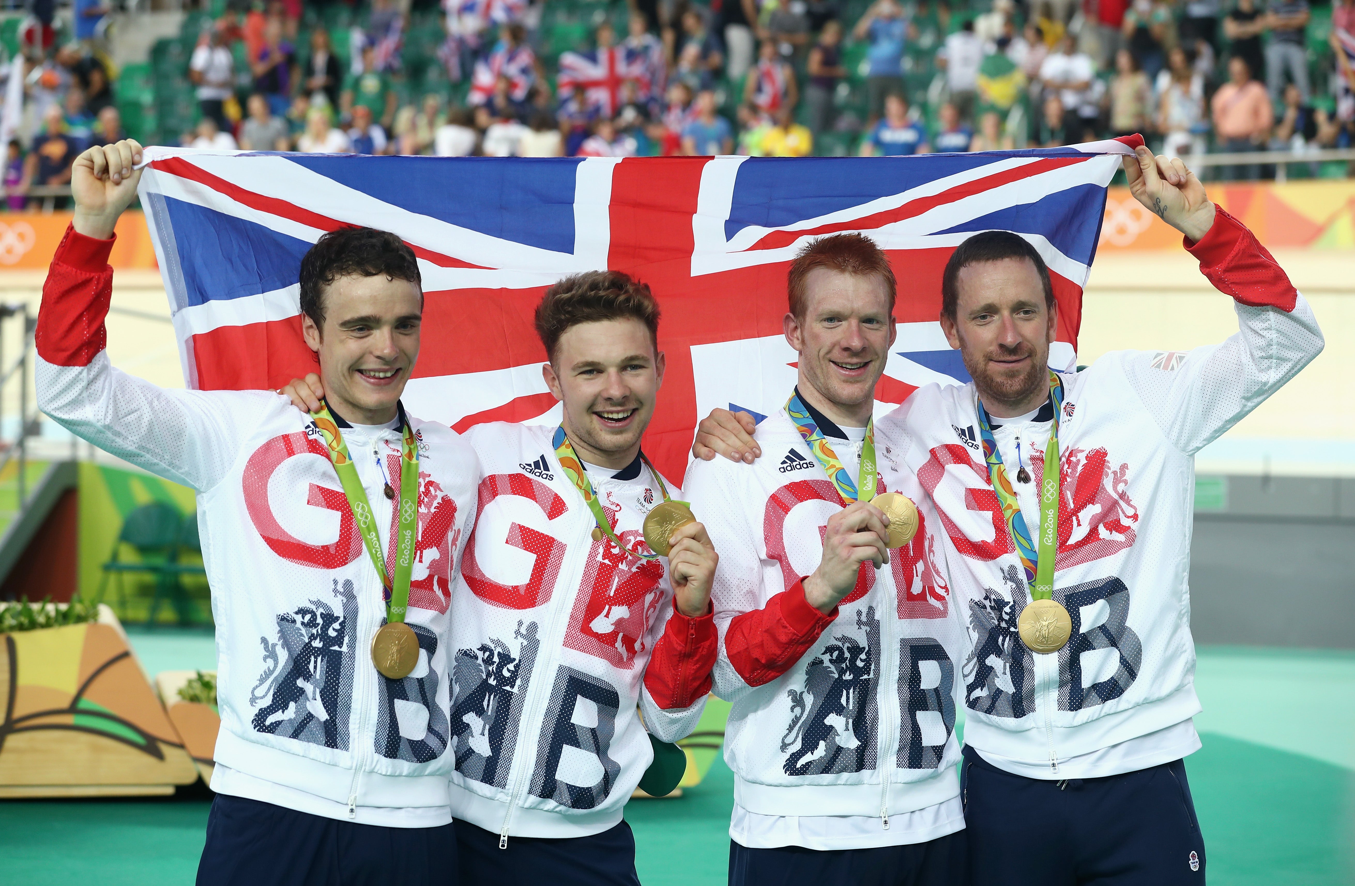 Clancy won gold in the team pursuit in Rio