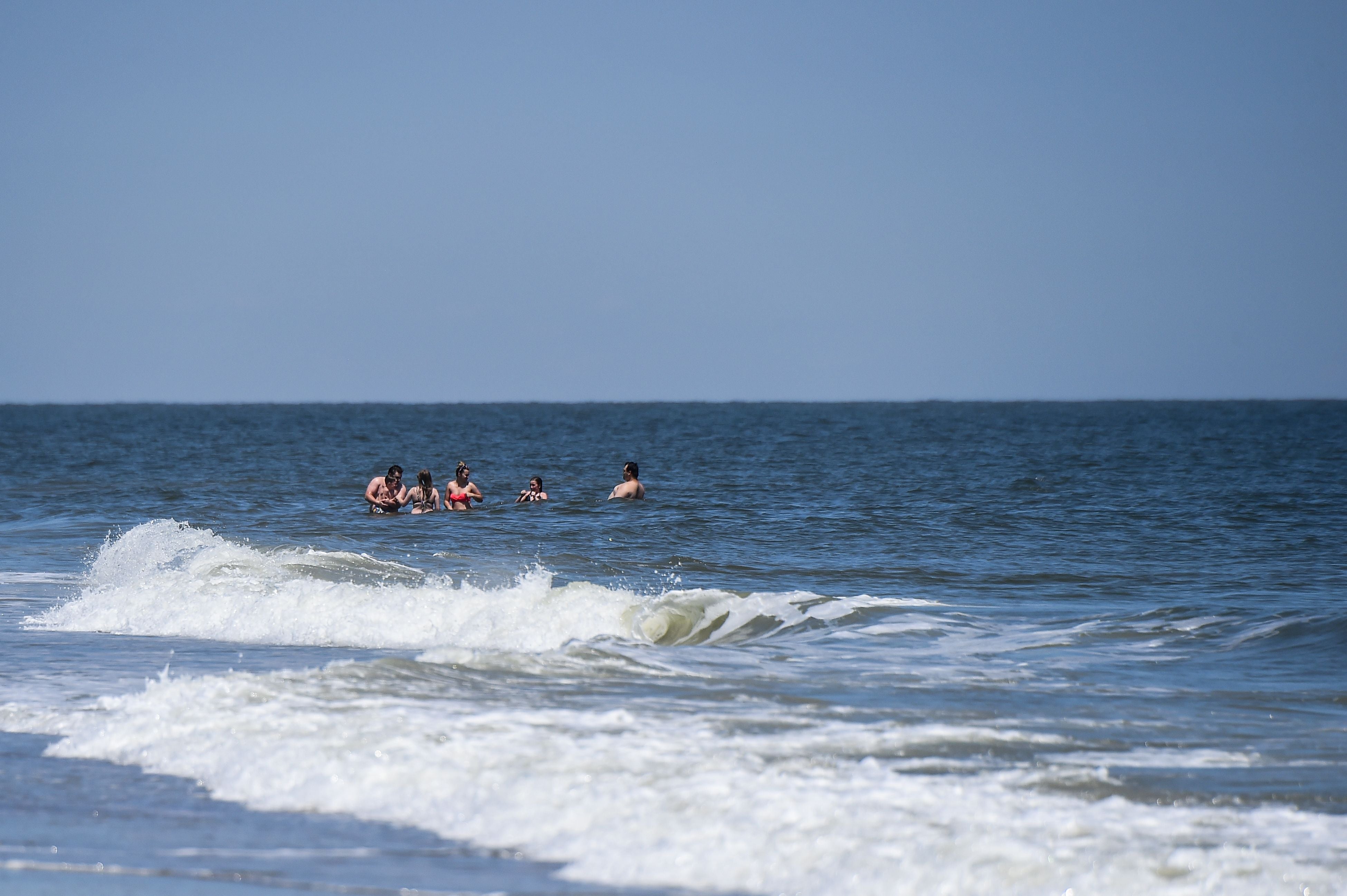 Tybee Island, Georgia, where a shark bit a surfing instructor earlier this week.