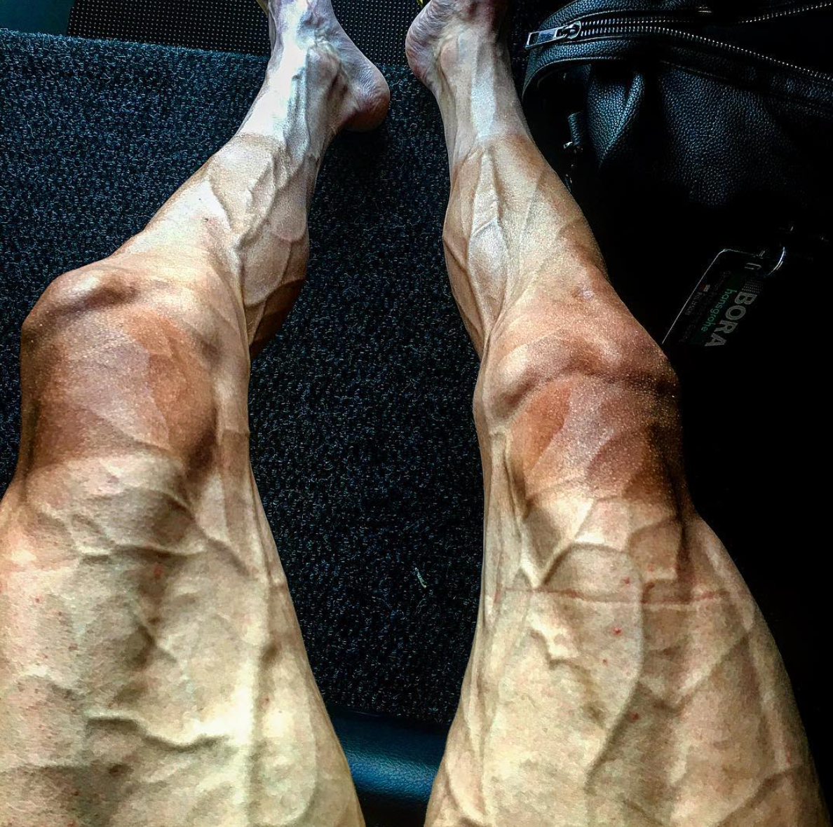 Polish cyclist Paweł Poljański shared the impact of the sport on his legs after he competed in the Tour de France in 2017