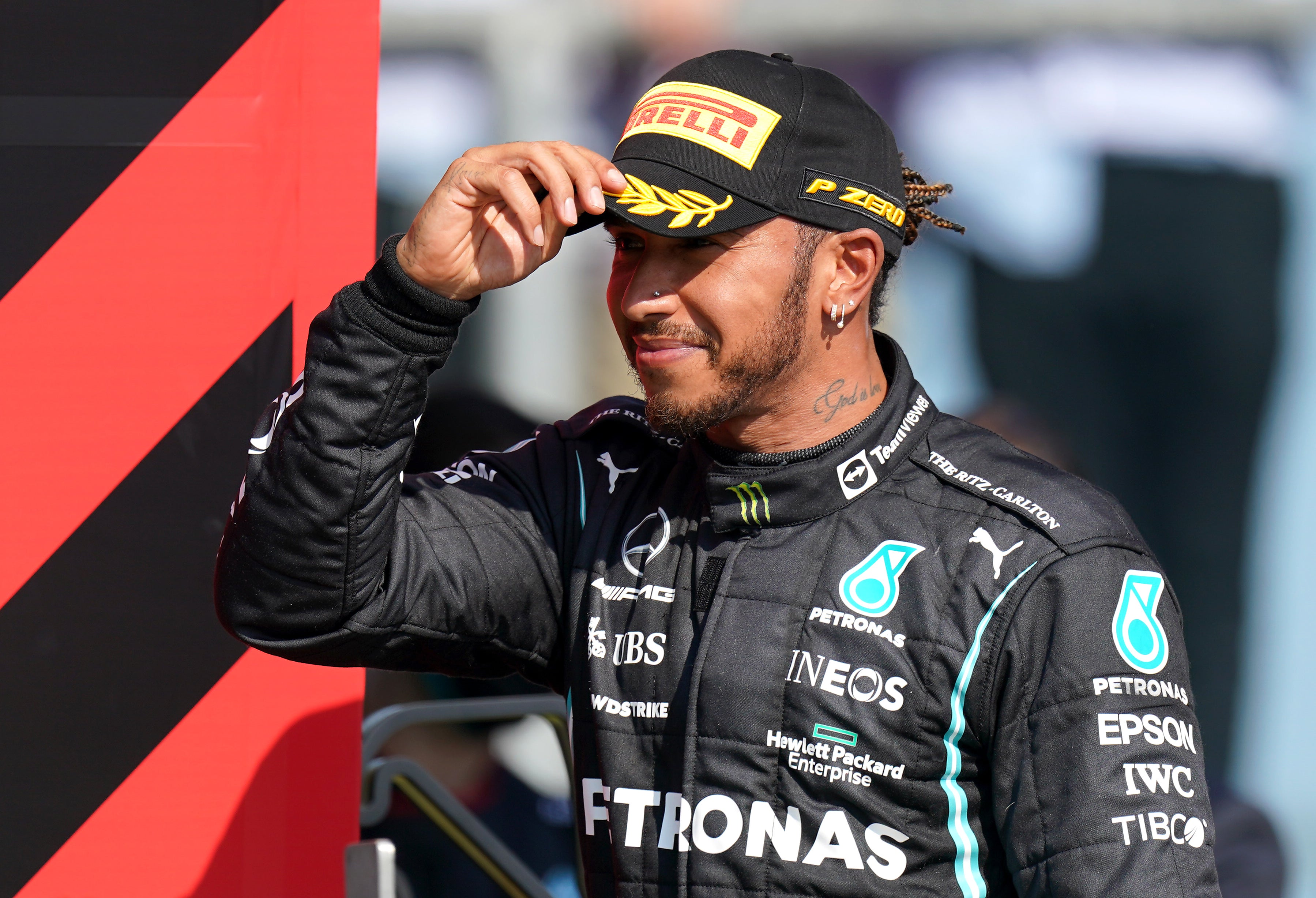 Lewis Hamilton topped final practice (Tim Goode/PA)