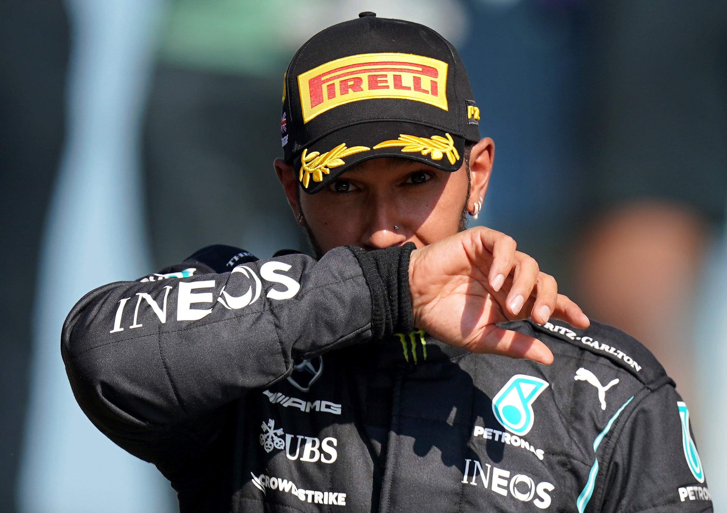 Lewis Hamilton delivered a spellbinding lap in Hungary (Tim Goode/PA)