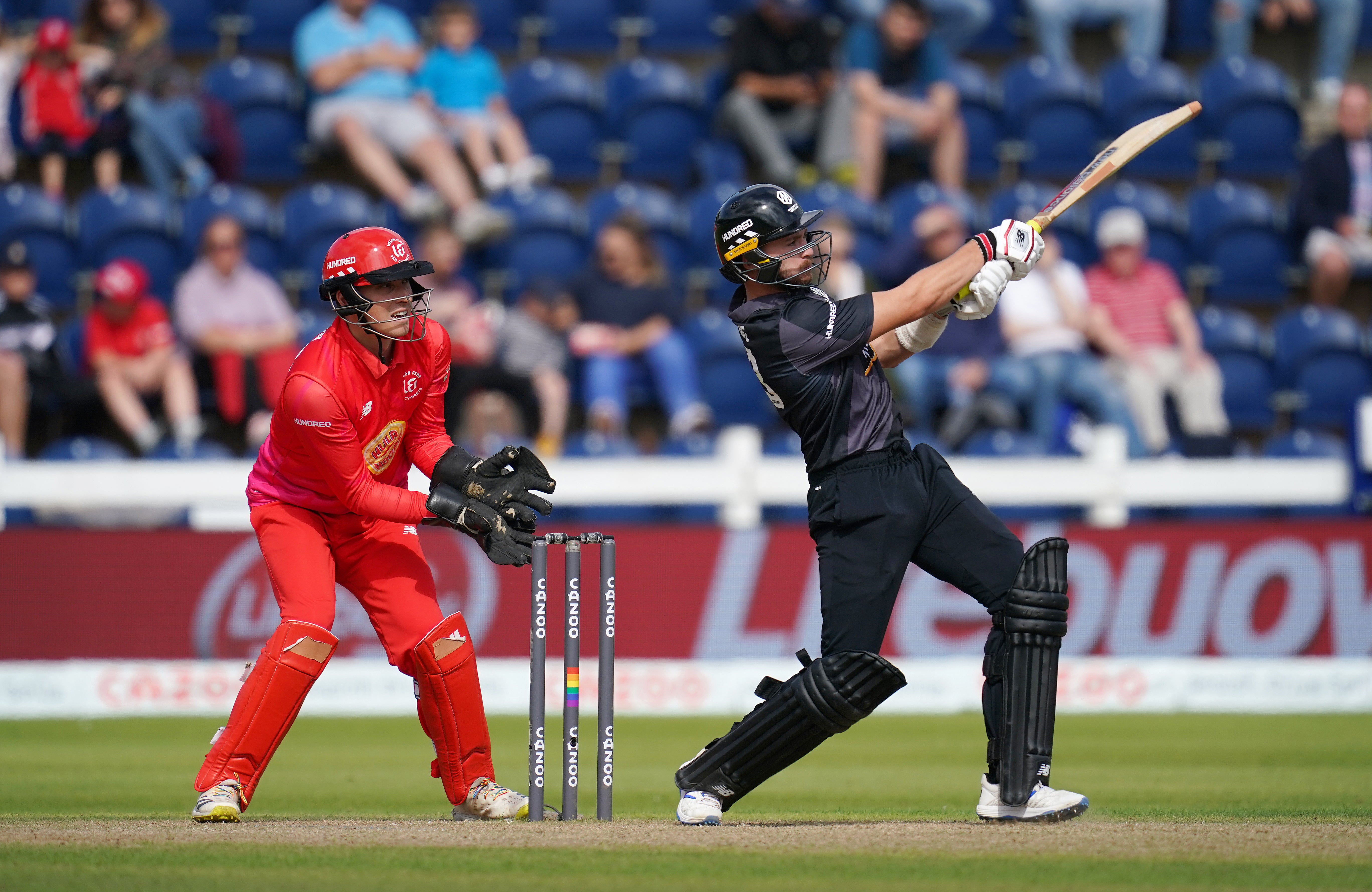 Joe Clarke impressed with the bat for Manchester Originals at Sophia Gardens (David Davies/PA)