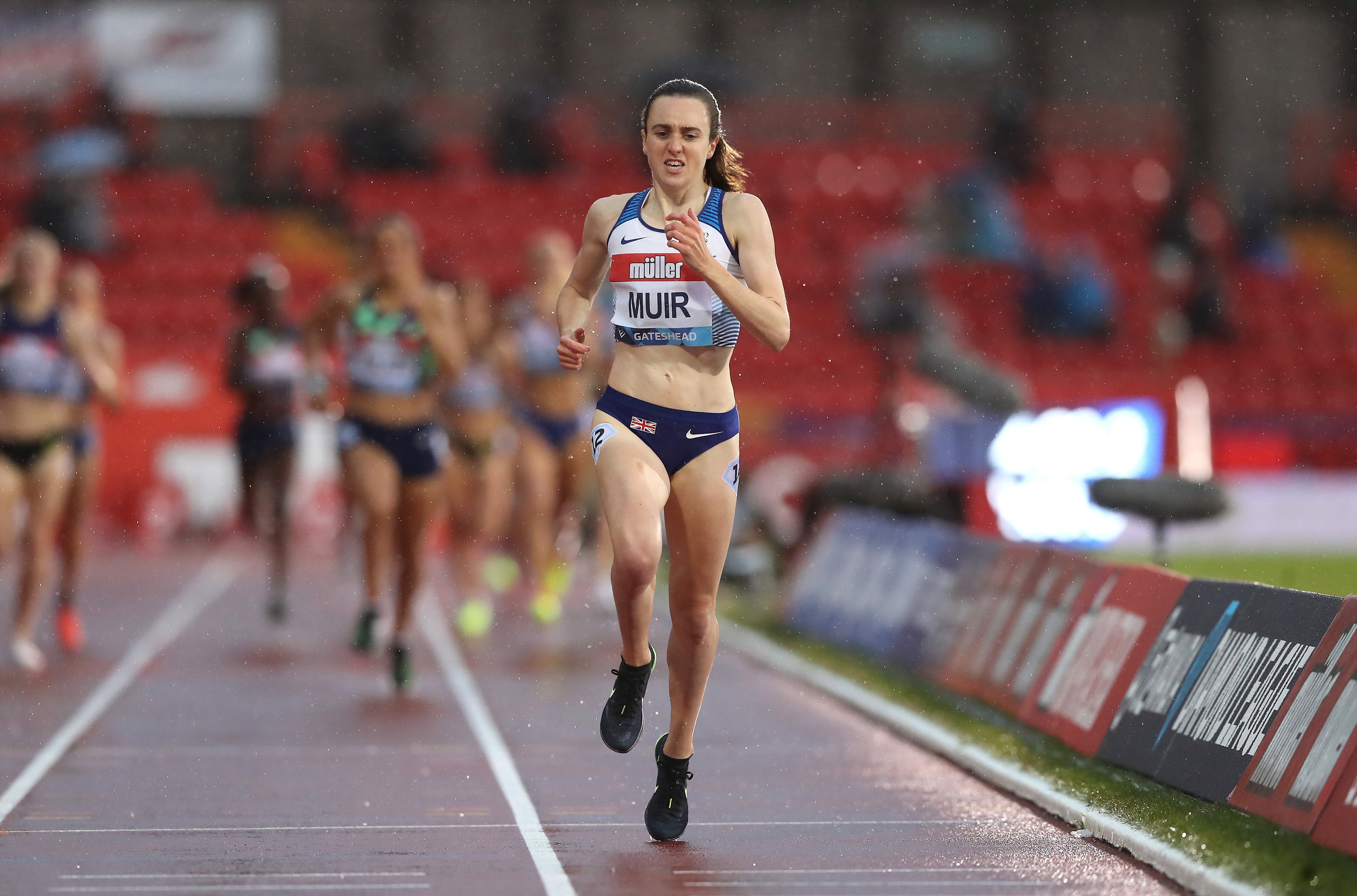 Laura Muir starts her Olympics on Monday morning (Martin Rickett/PA)