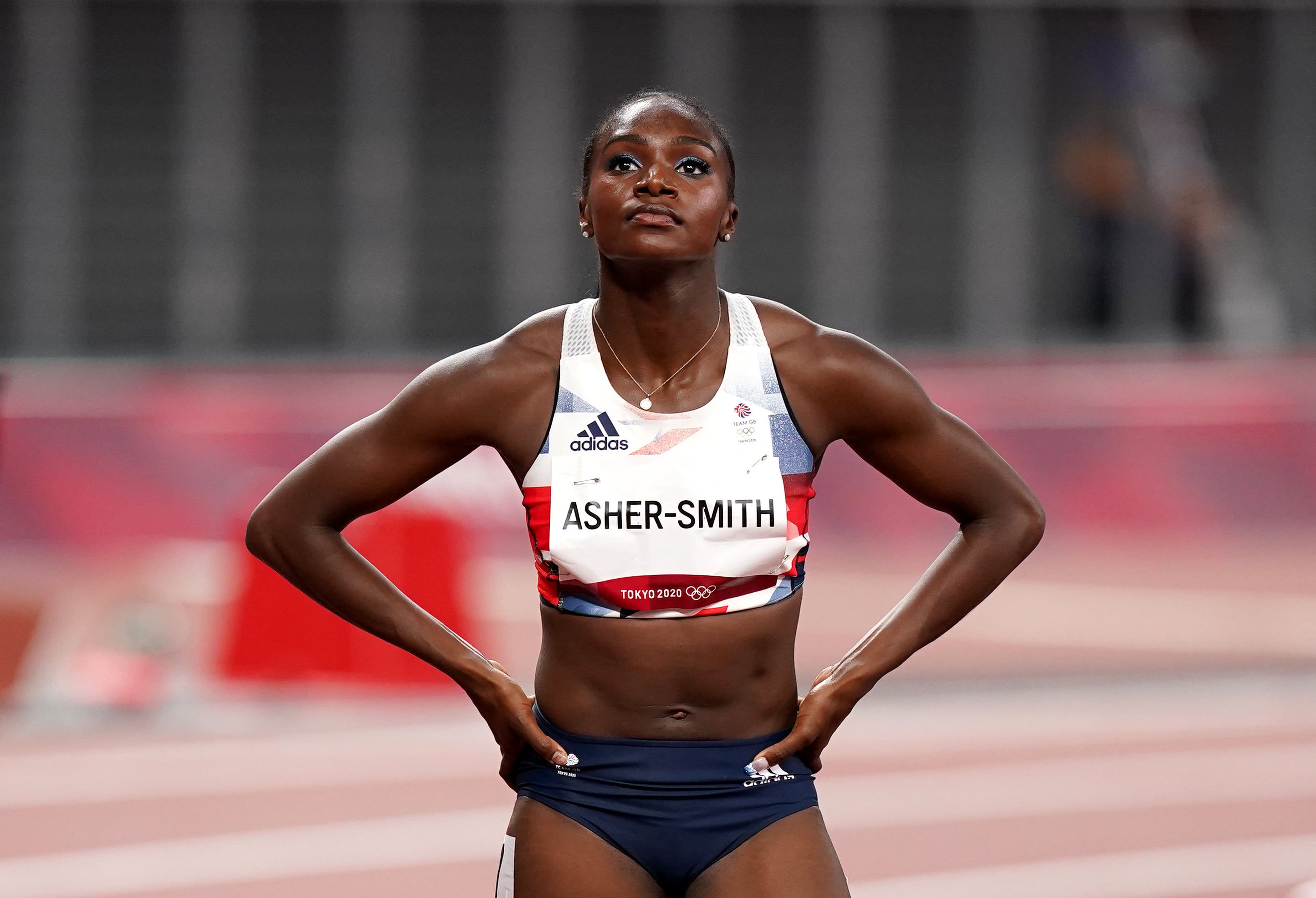 Dina Asher-Smith was hampered by injury (Mike Egerton/PA)