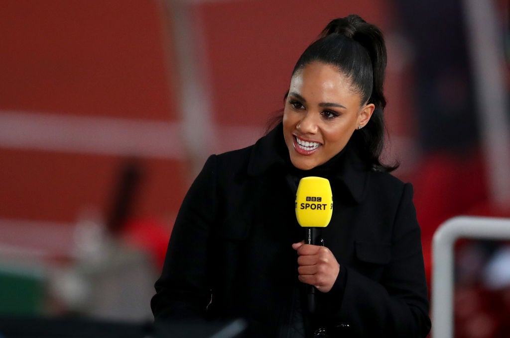 BBC presenter and former football player Alex Scott