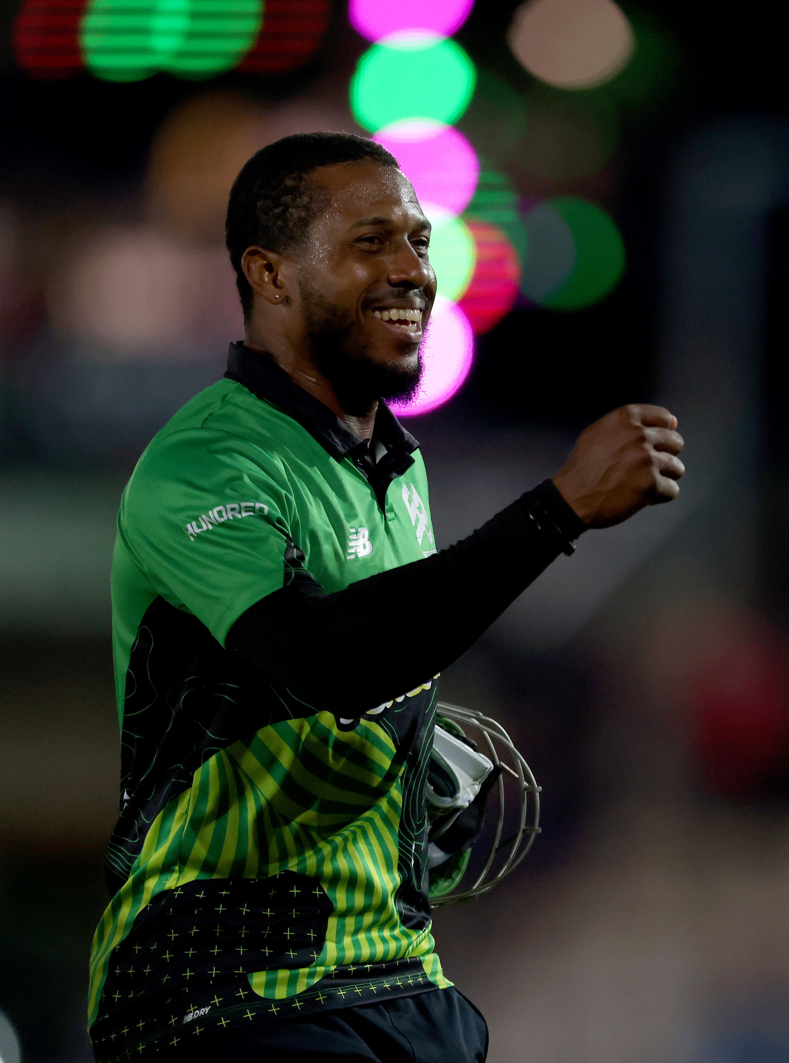 Chris Jordan defended 11 from the final set of five as Southern Brave beat London Spirit (Steven Paston/PA)